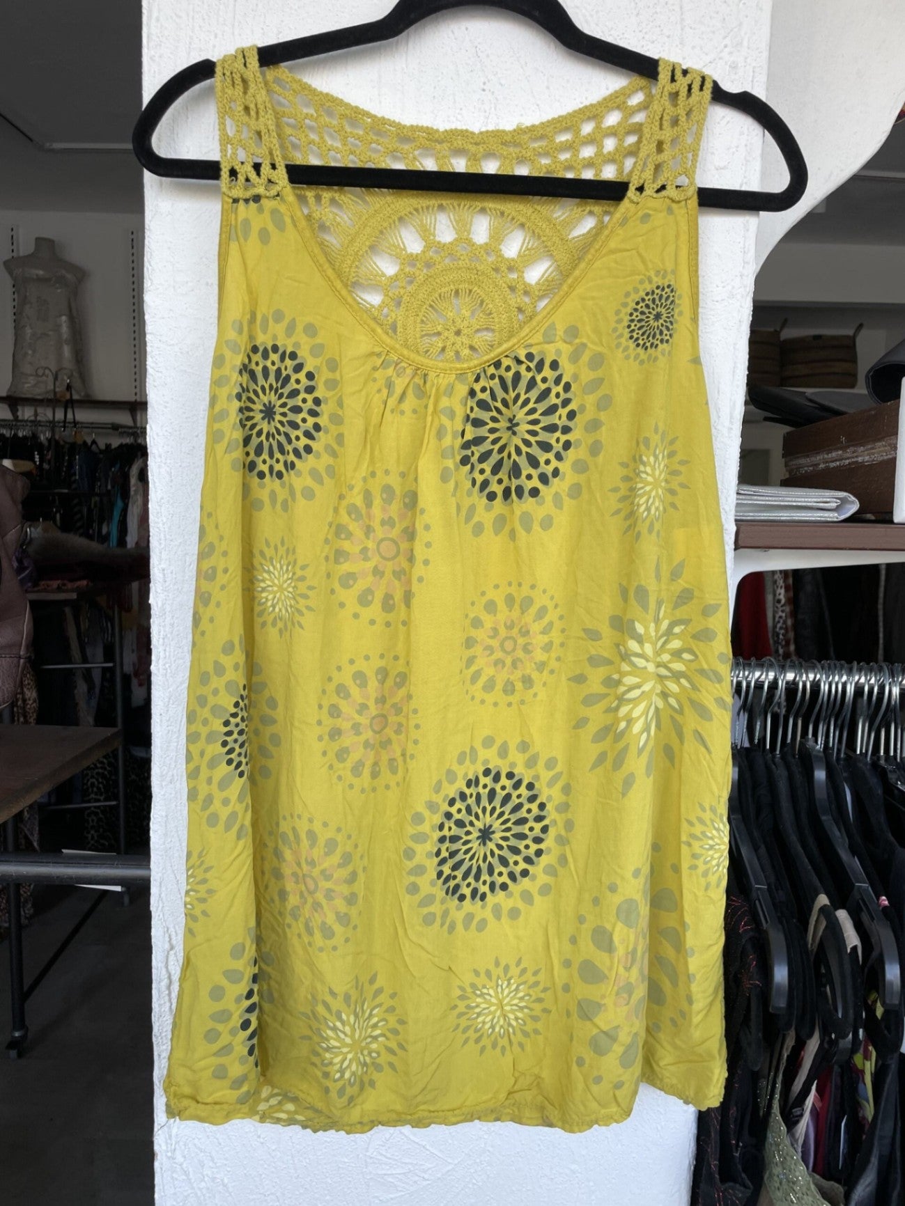 Unbekannt Top XL Gelb