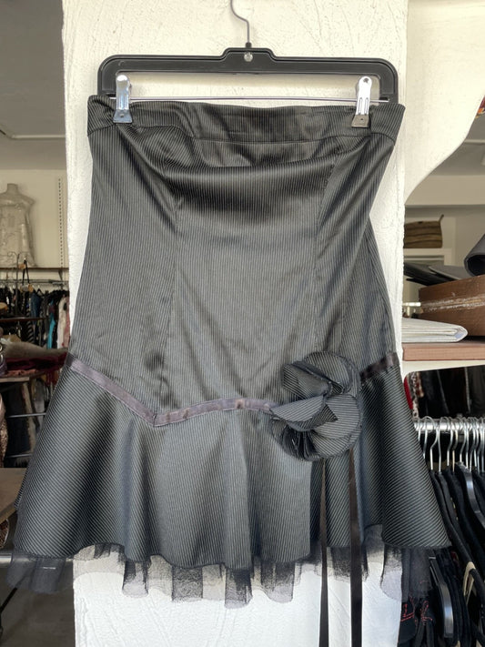 Urban Outfitters Top S Schwarz mit Streifen