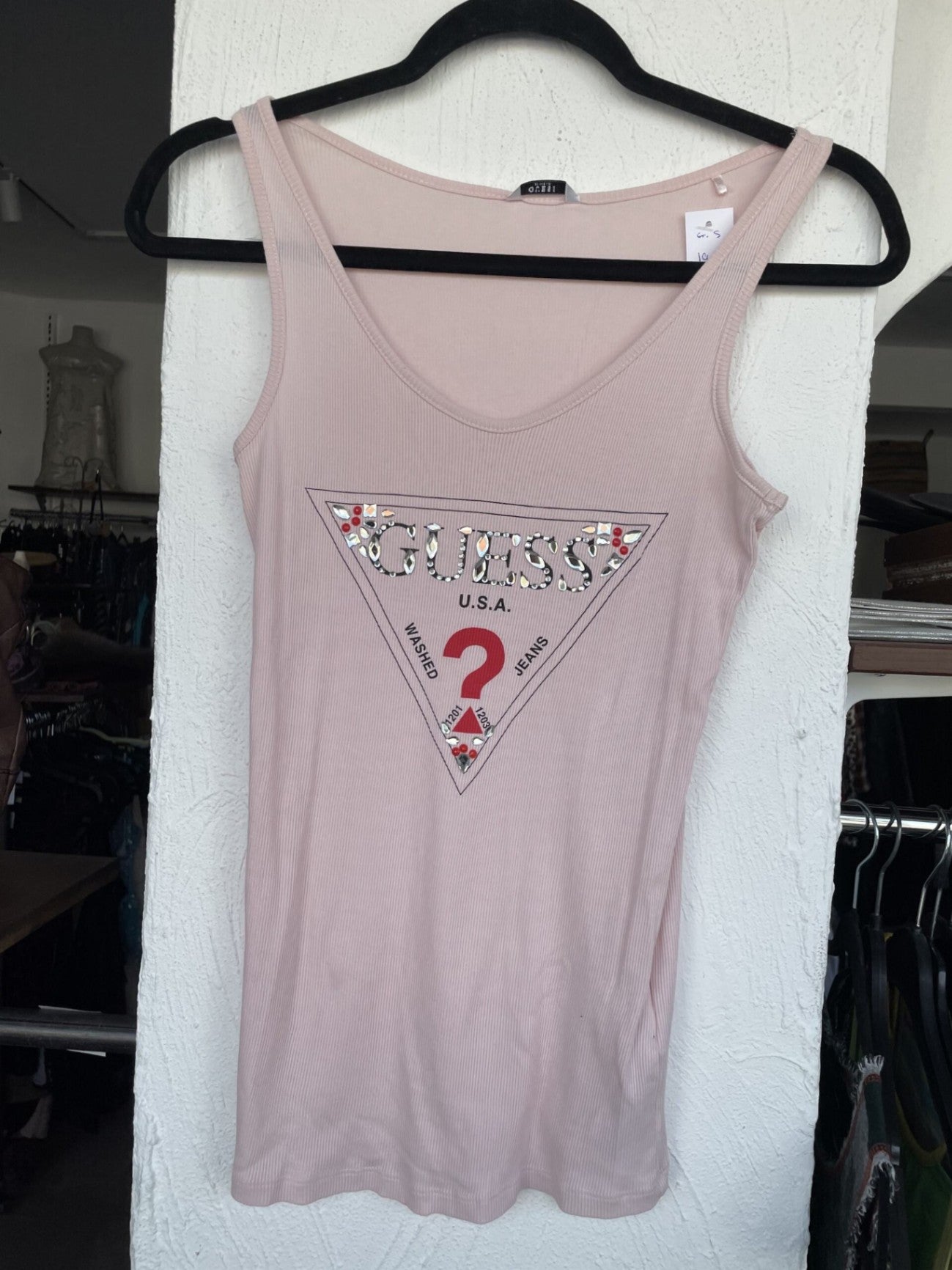 Guess Tanktop S Rosa