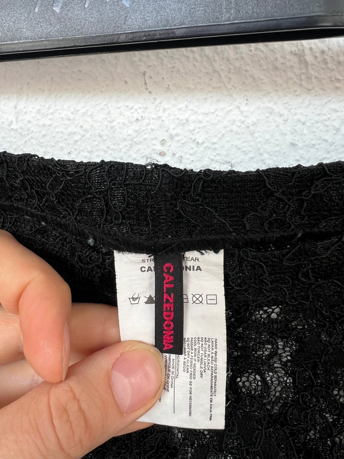 CALZEDONIA Hose S Schwarz