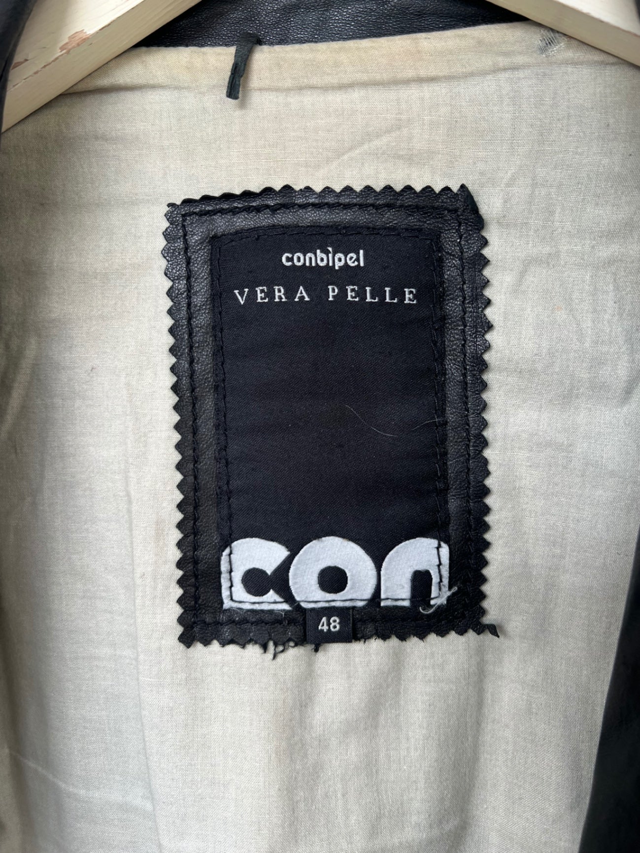 Vera Pelle Lederjacke L Schwarz