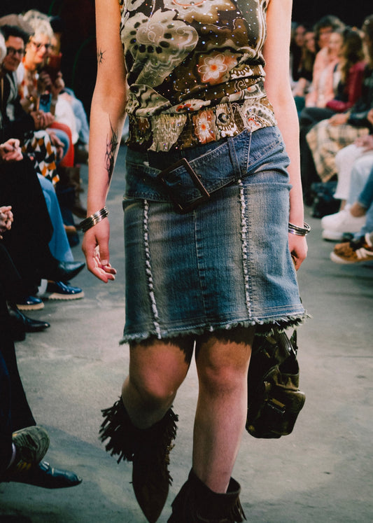BUDY jeans Rock M Blau