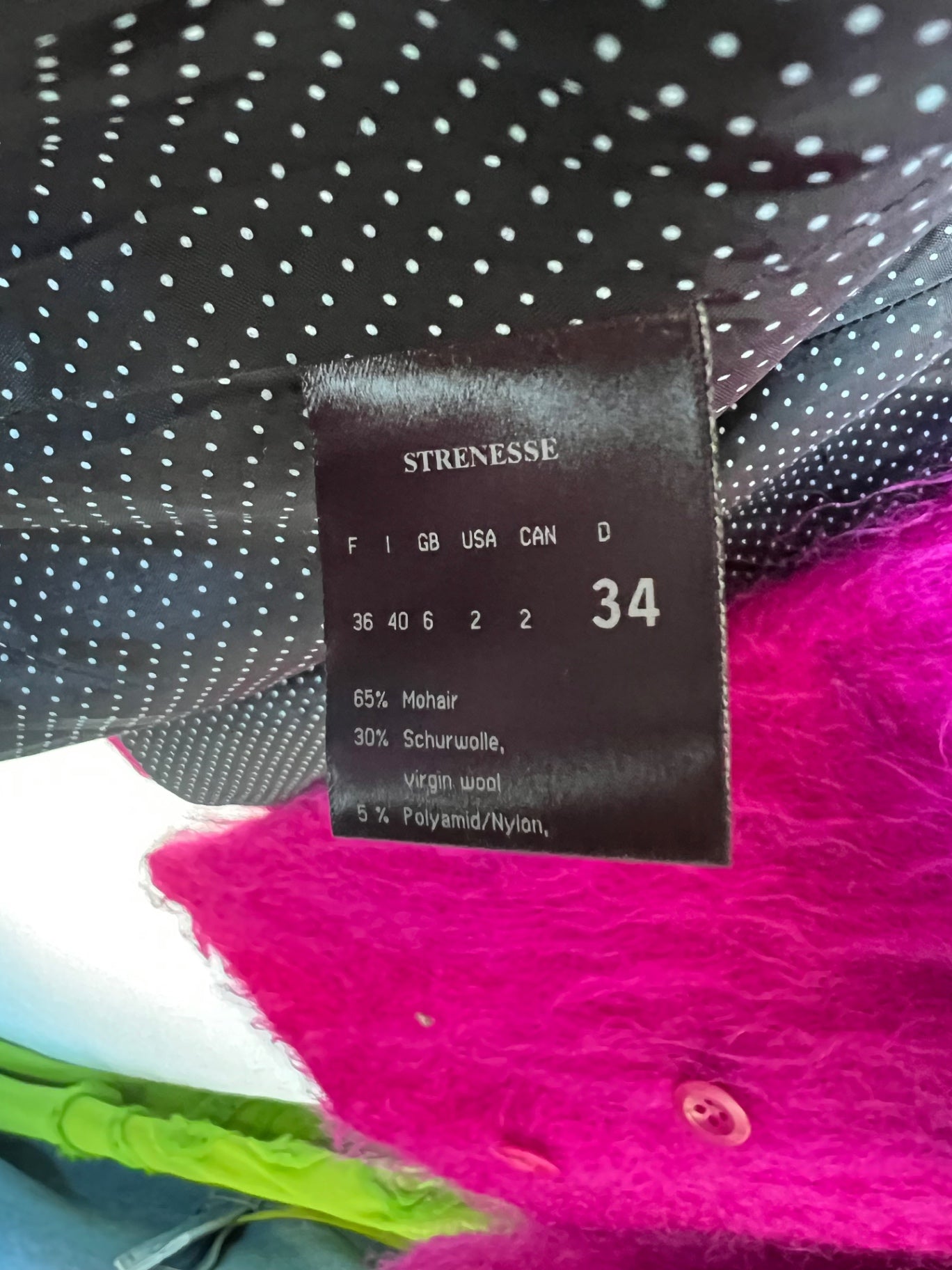 Strenesse Jacke 34 Pink