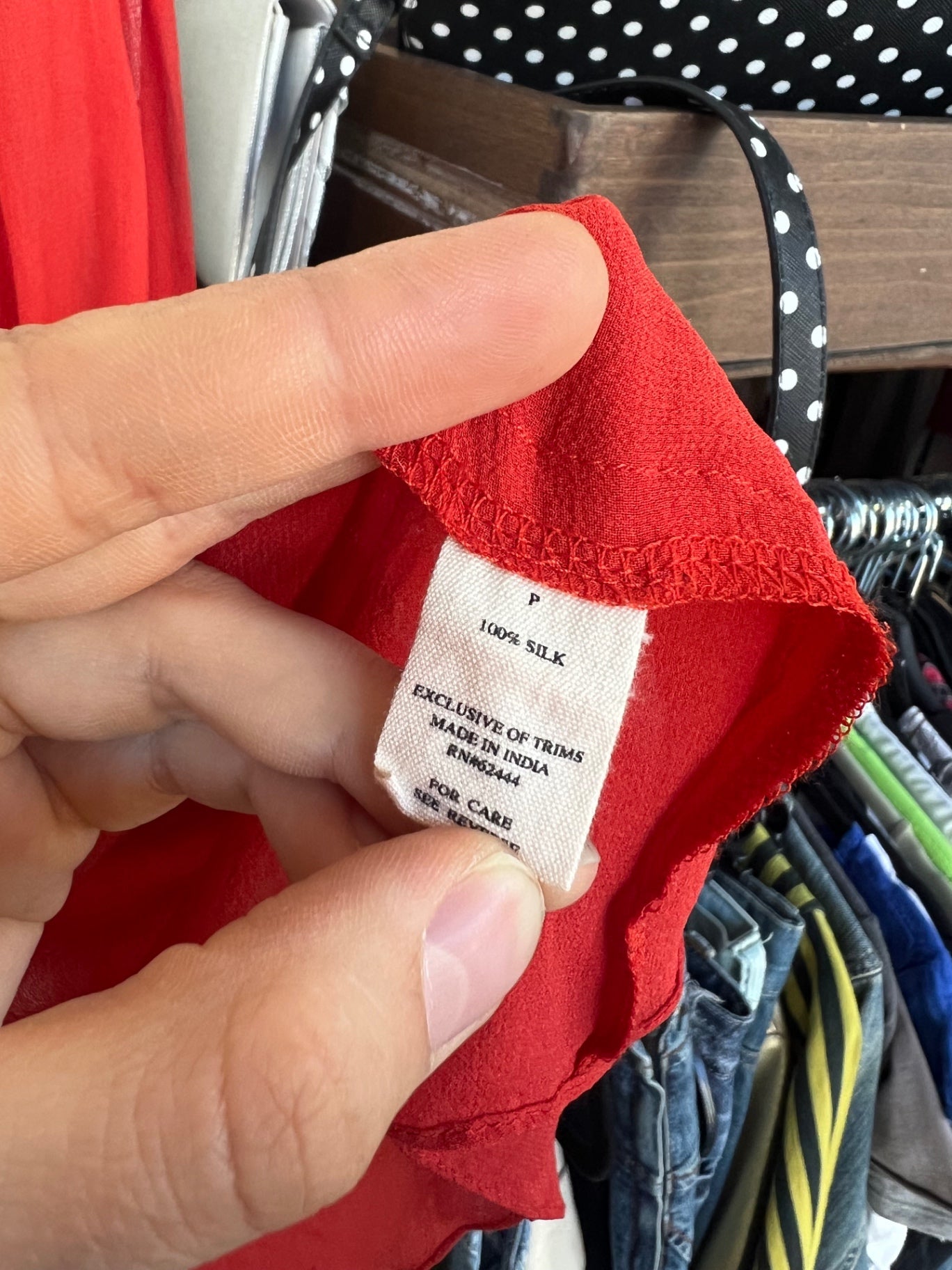 Atelier Nicole Villa Bluse 36 Rot