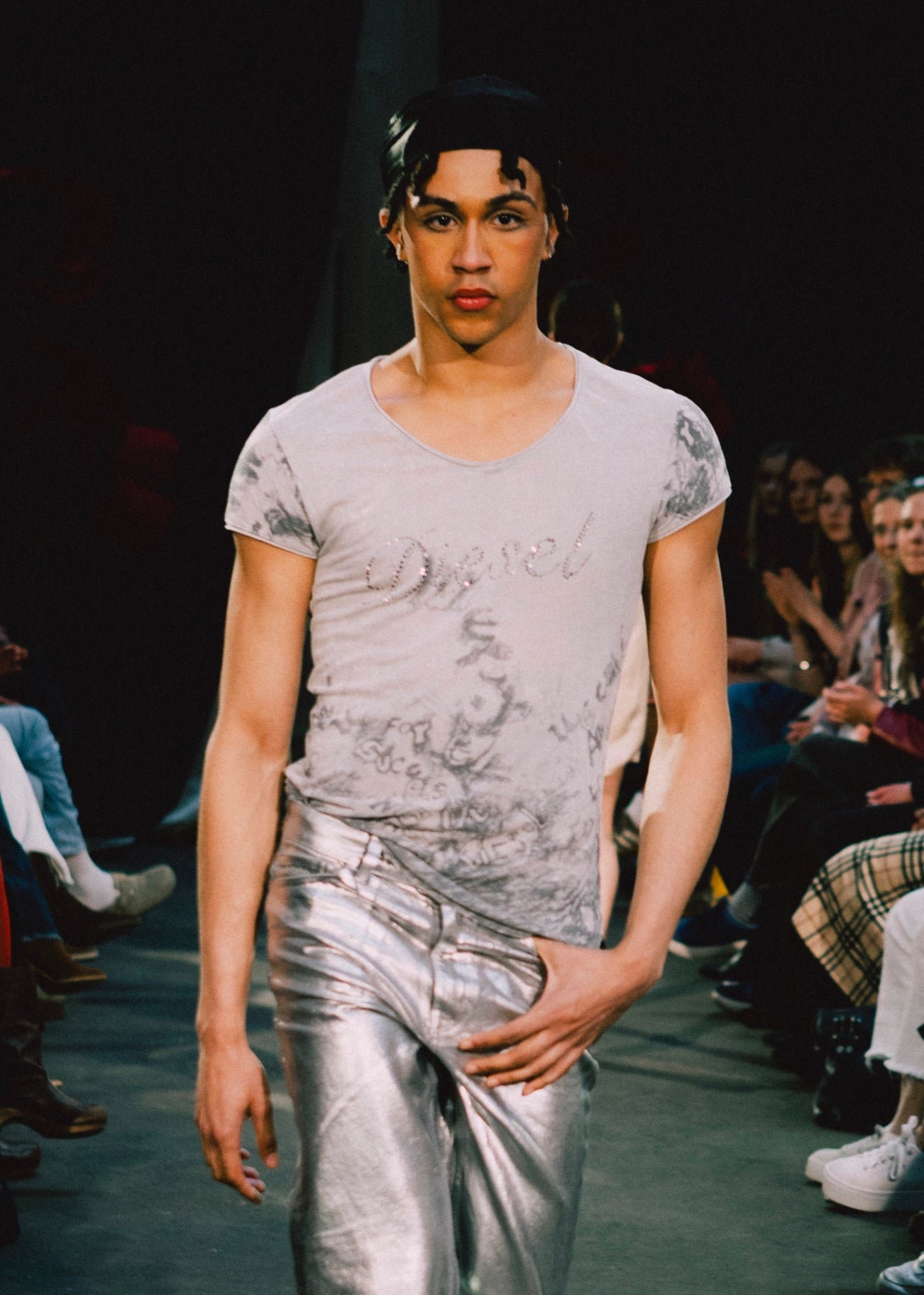 Diesel T-Shirt M Grau