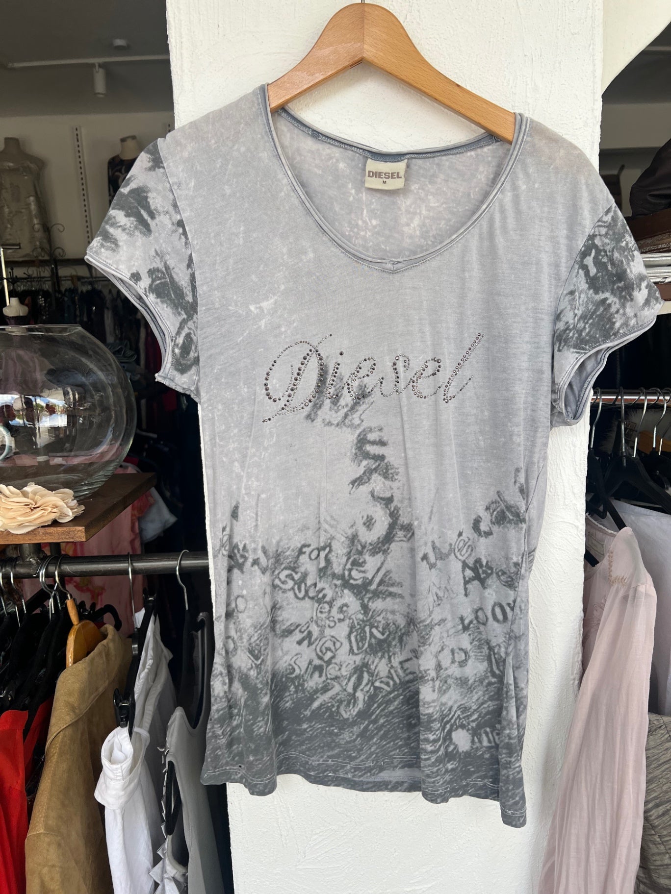 Diesel T-Shirt M Grau