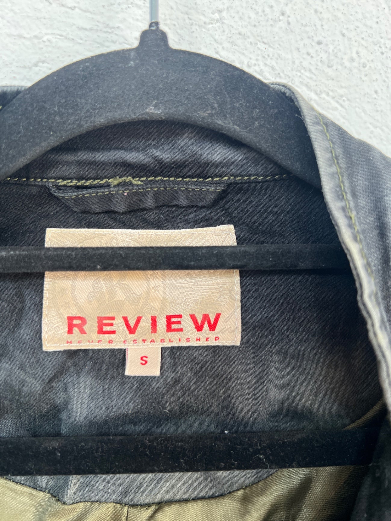 Review Jacke S Grau-Grün