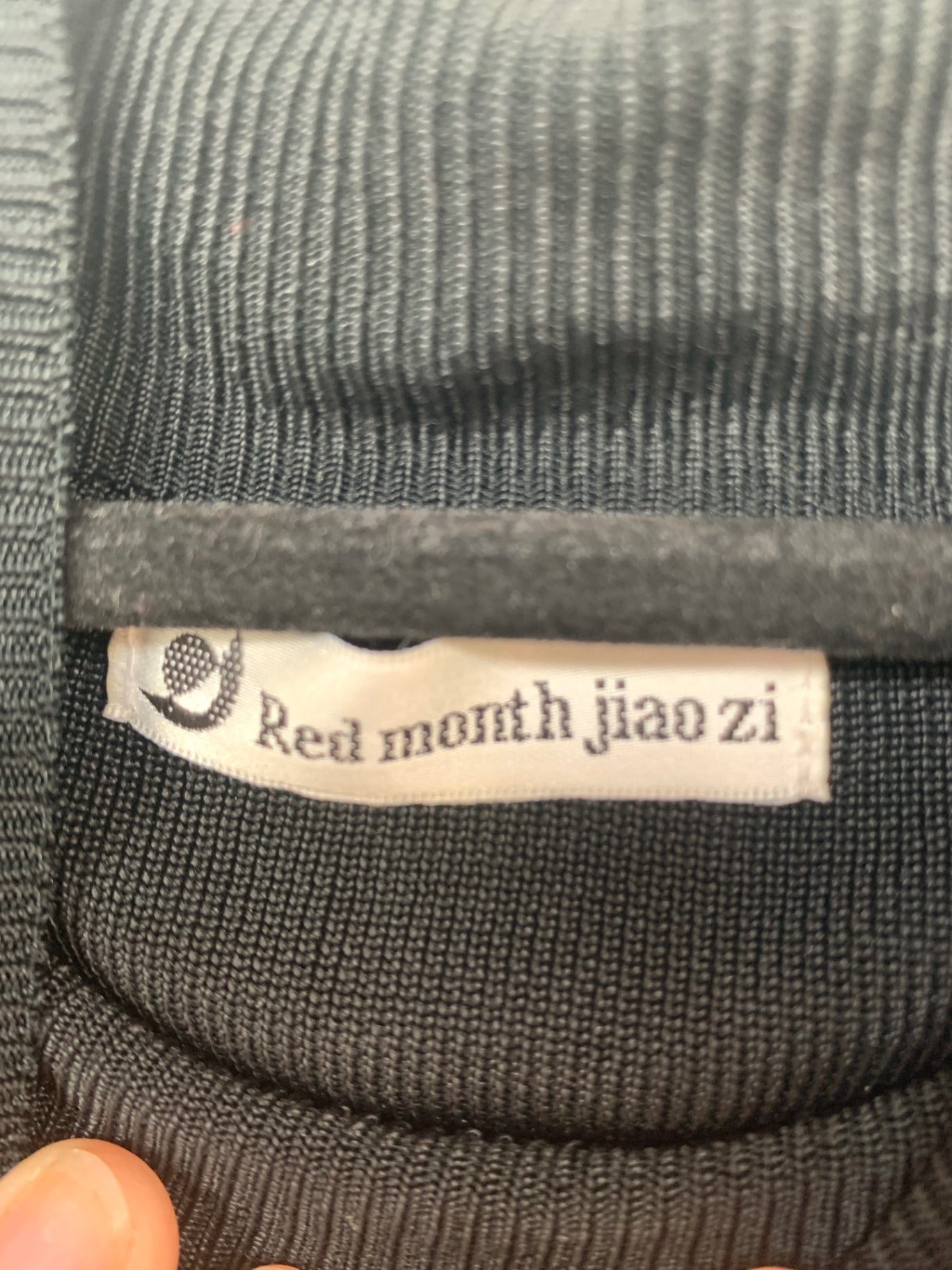 Red north jiaozi Ärmelloser Rollkragen 38 Schwarz