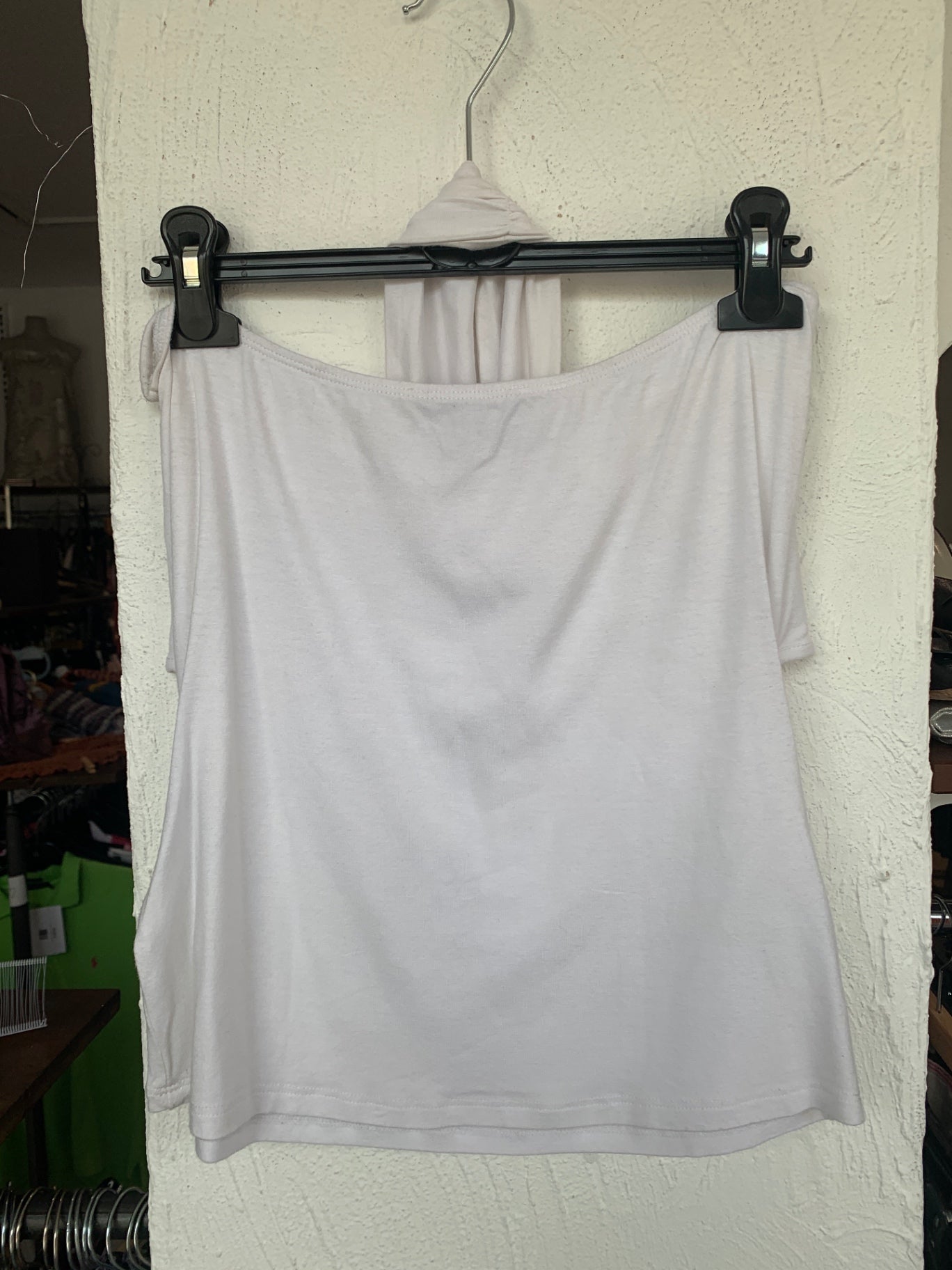 Morgan Neckholder Top M Weiß