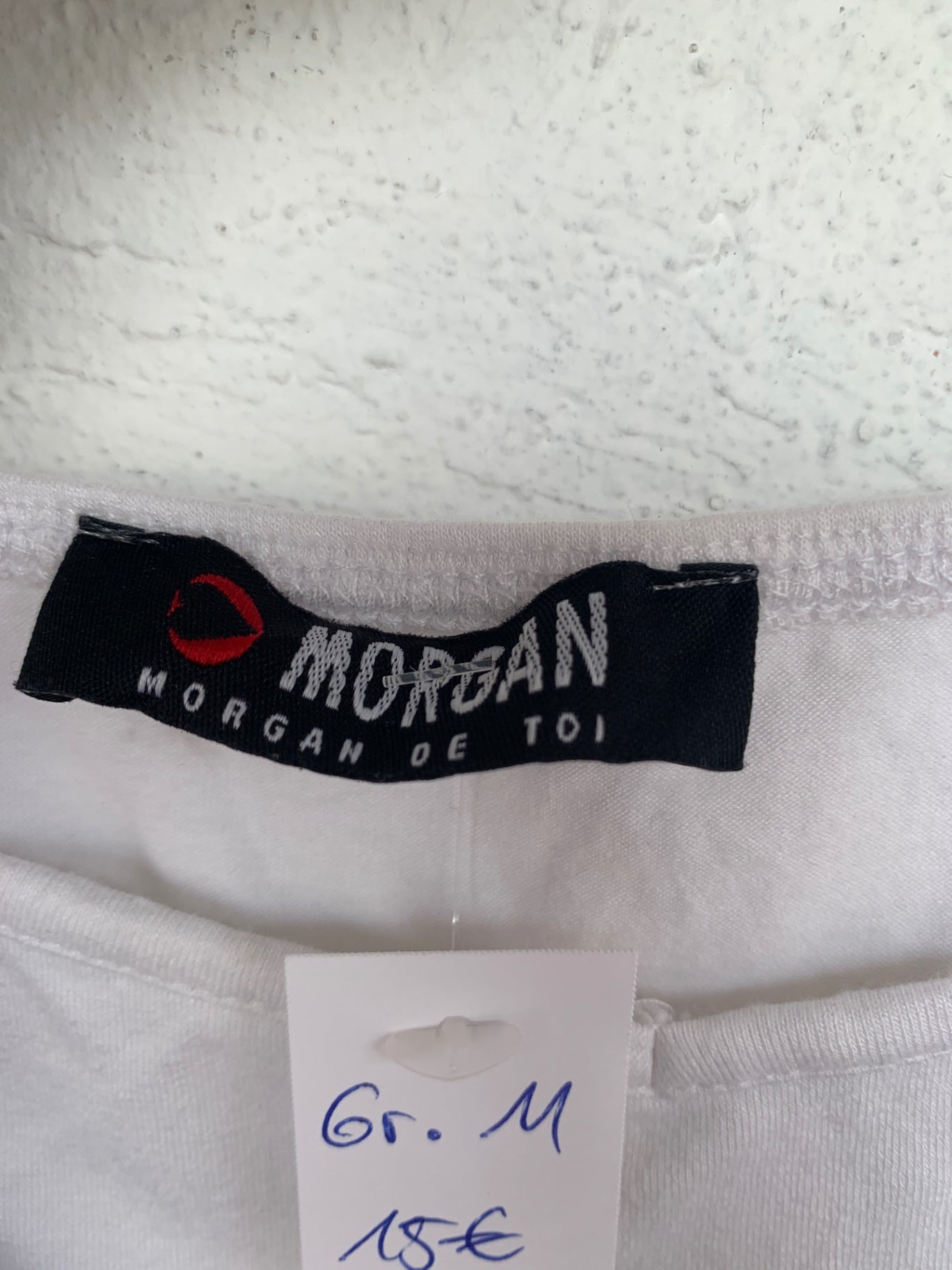 Morgan Neckholder Top M Weiß
