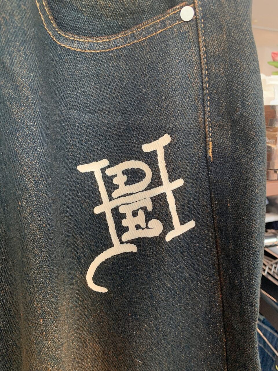 Ed Hardy x Urban Outfitters Jeans 85 Dunkelblau