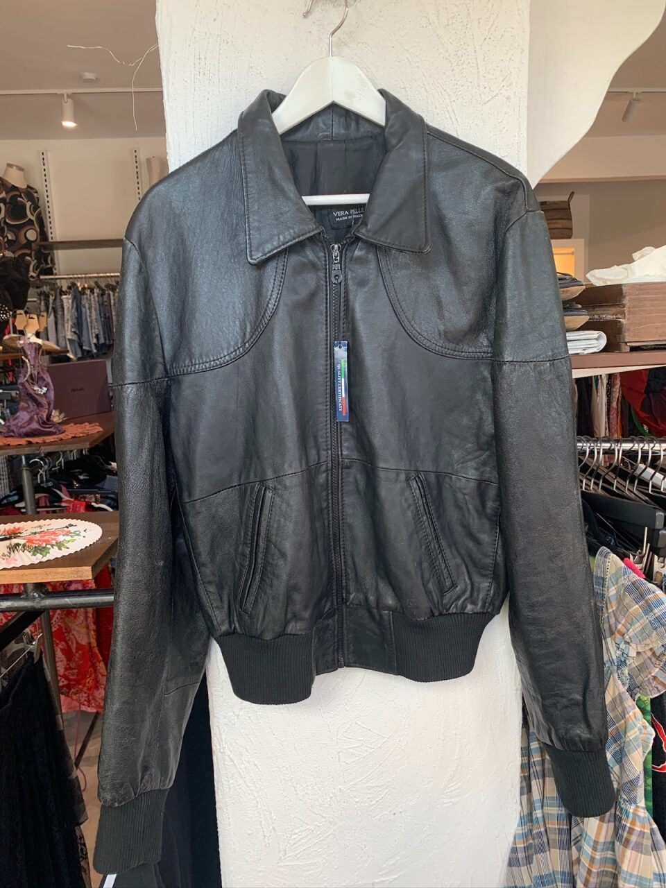 Vera Pelle Jacke S Schwarz