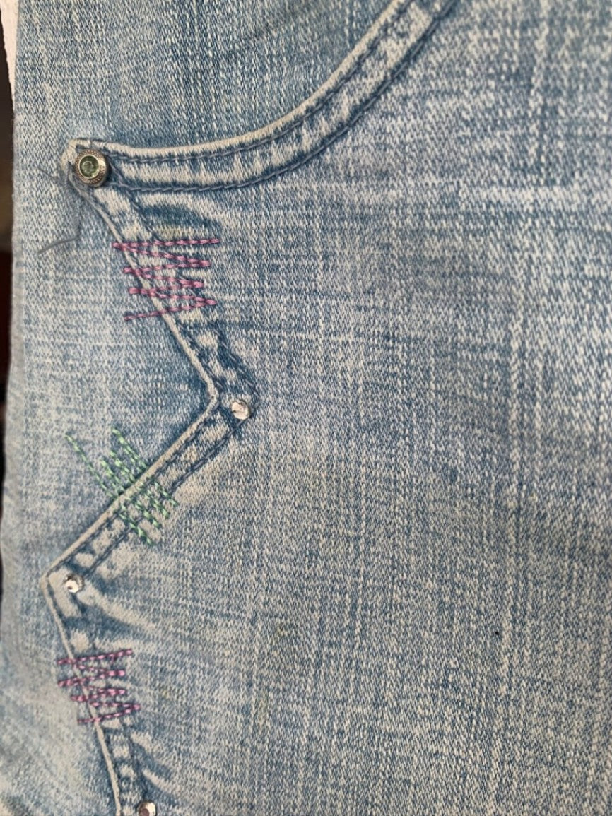 American chic Rock S Hellblau