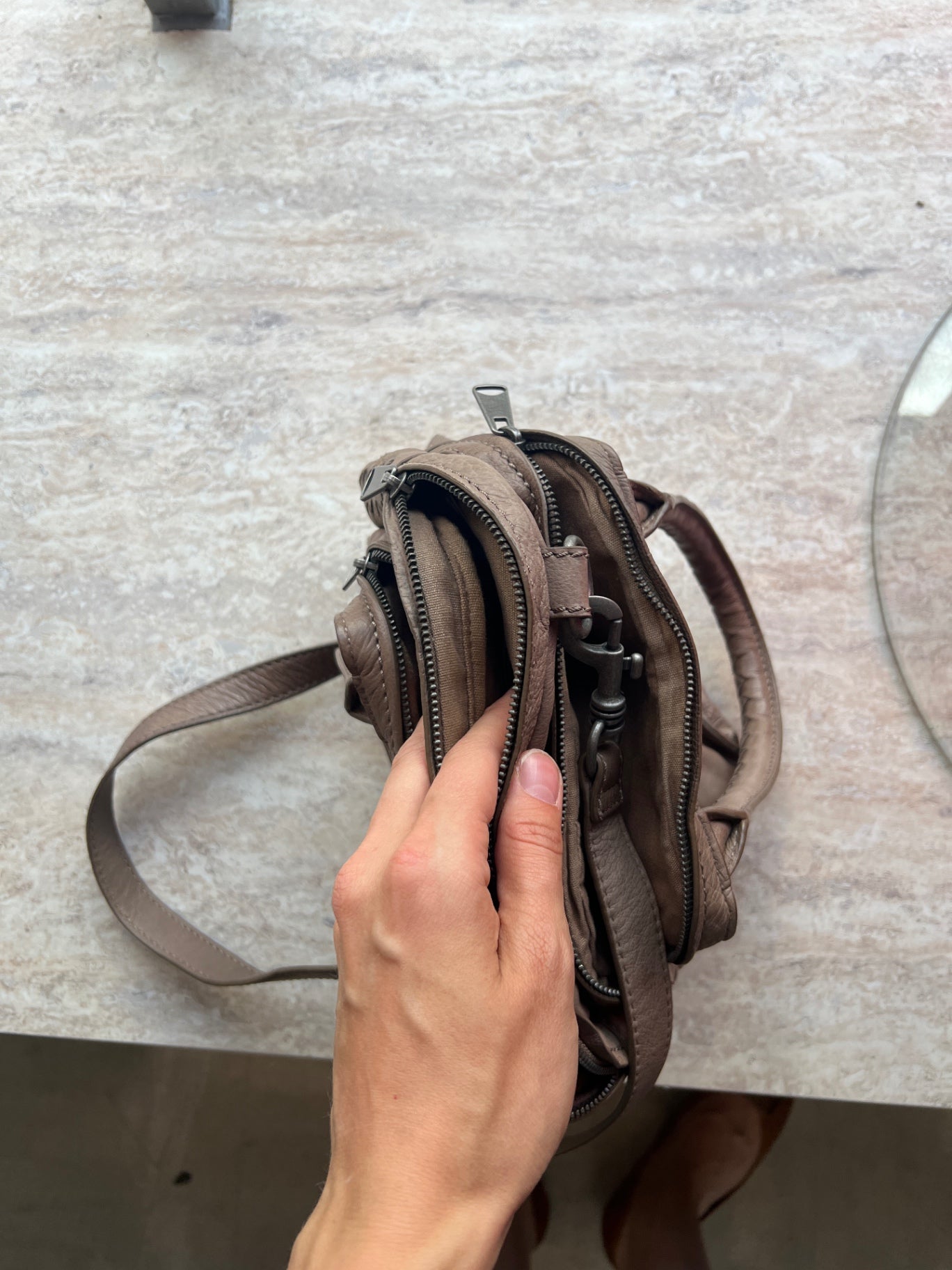 Liebeskind Handtasche Beige
