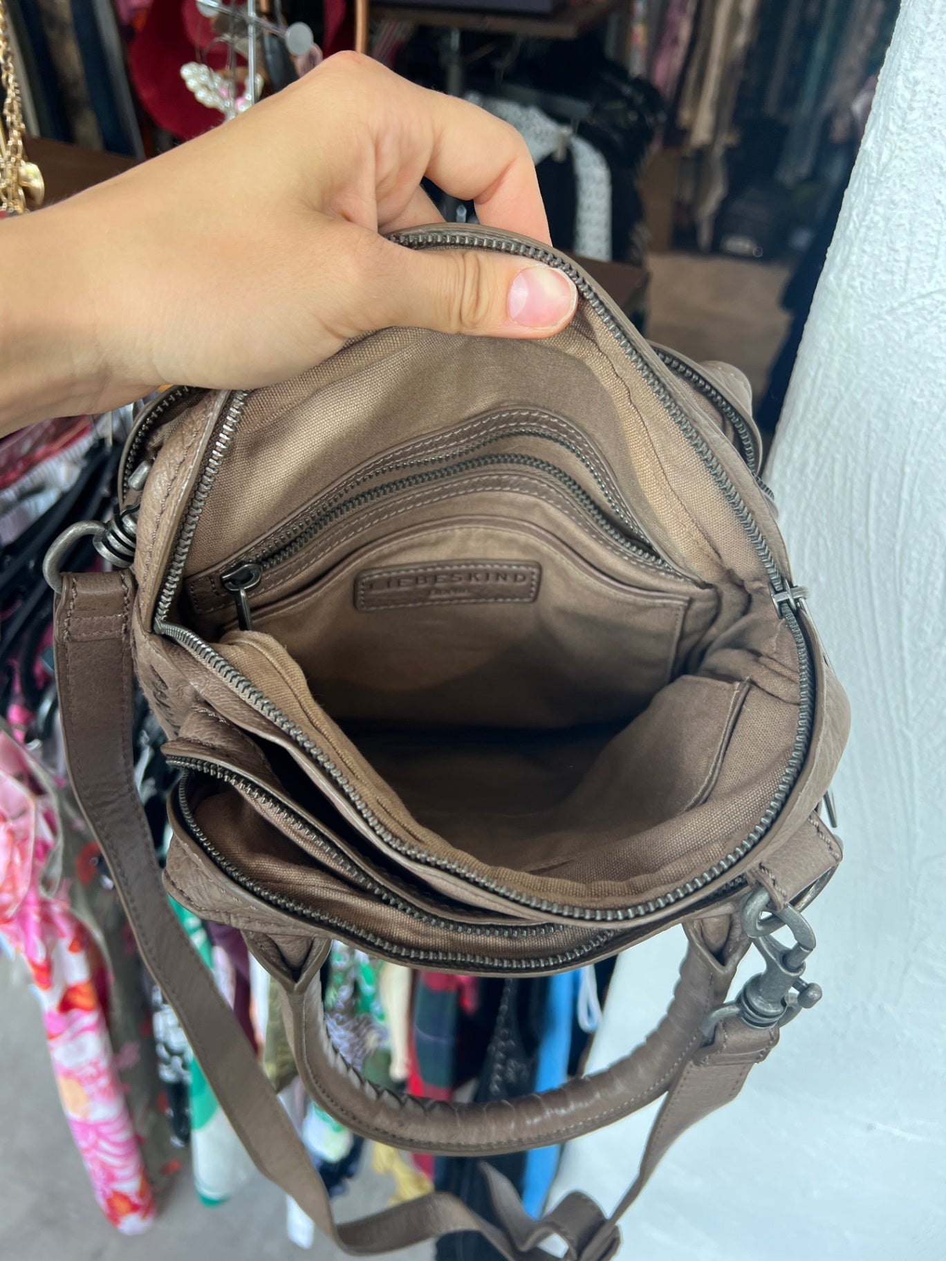 Liebeskind Handtasche Beige