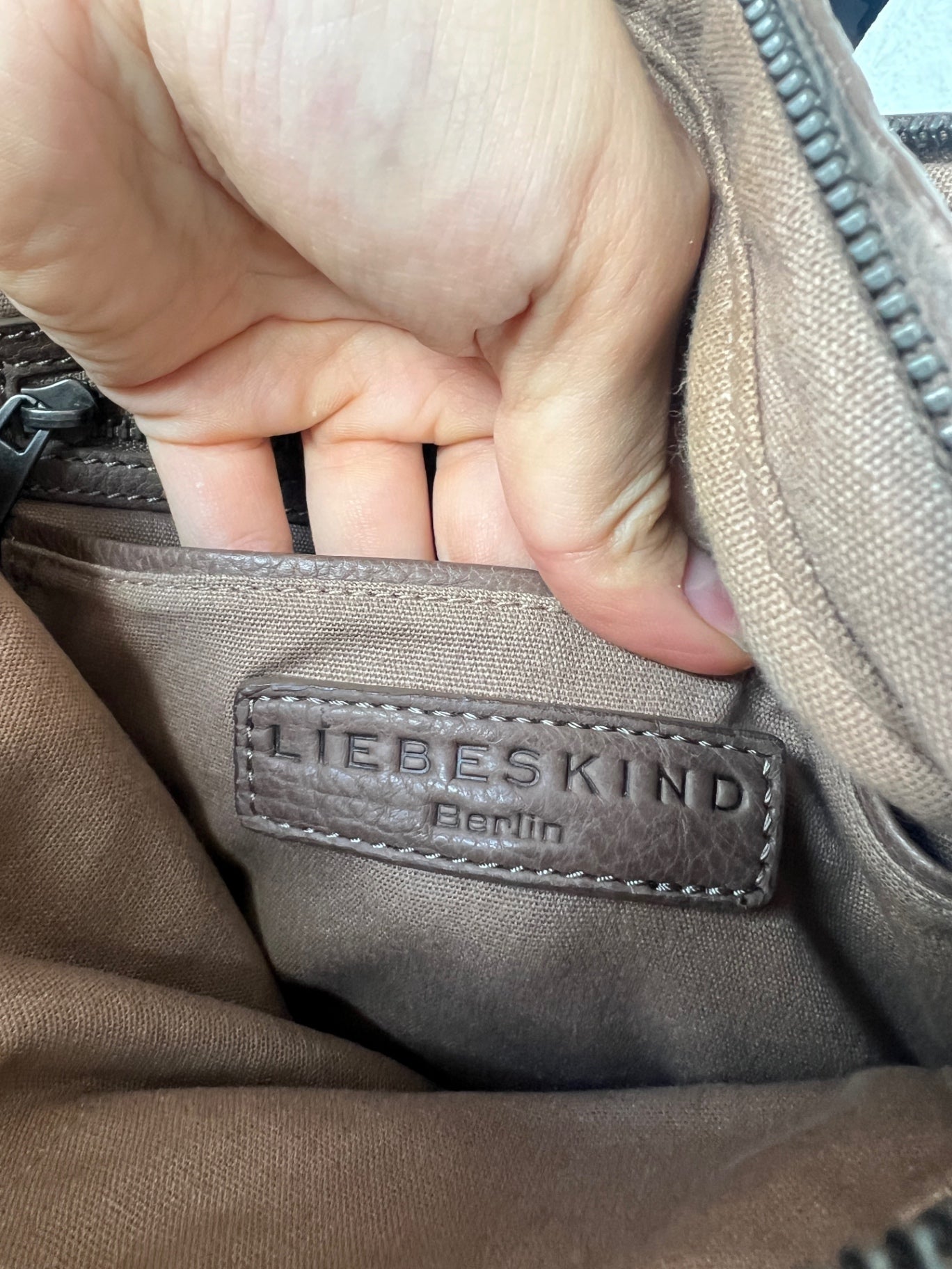 Liebeskind Handtasche Beige