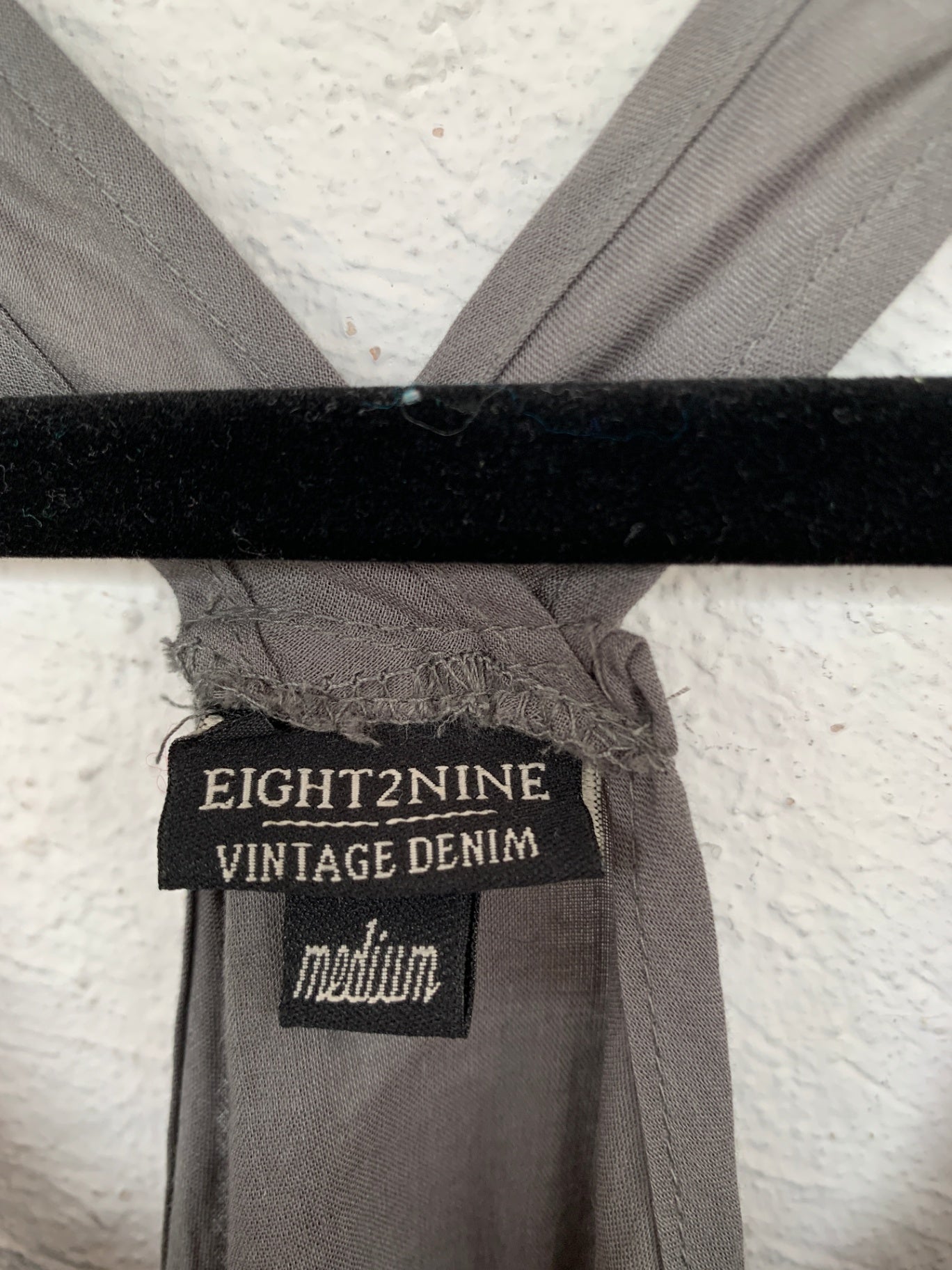 Eight2nine Top M Grau