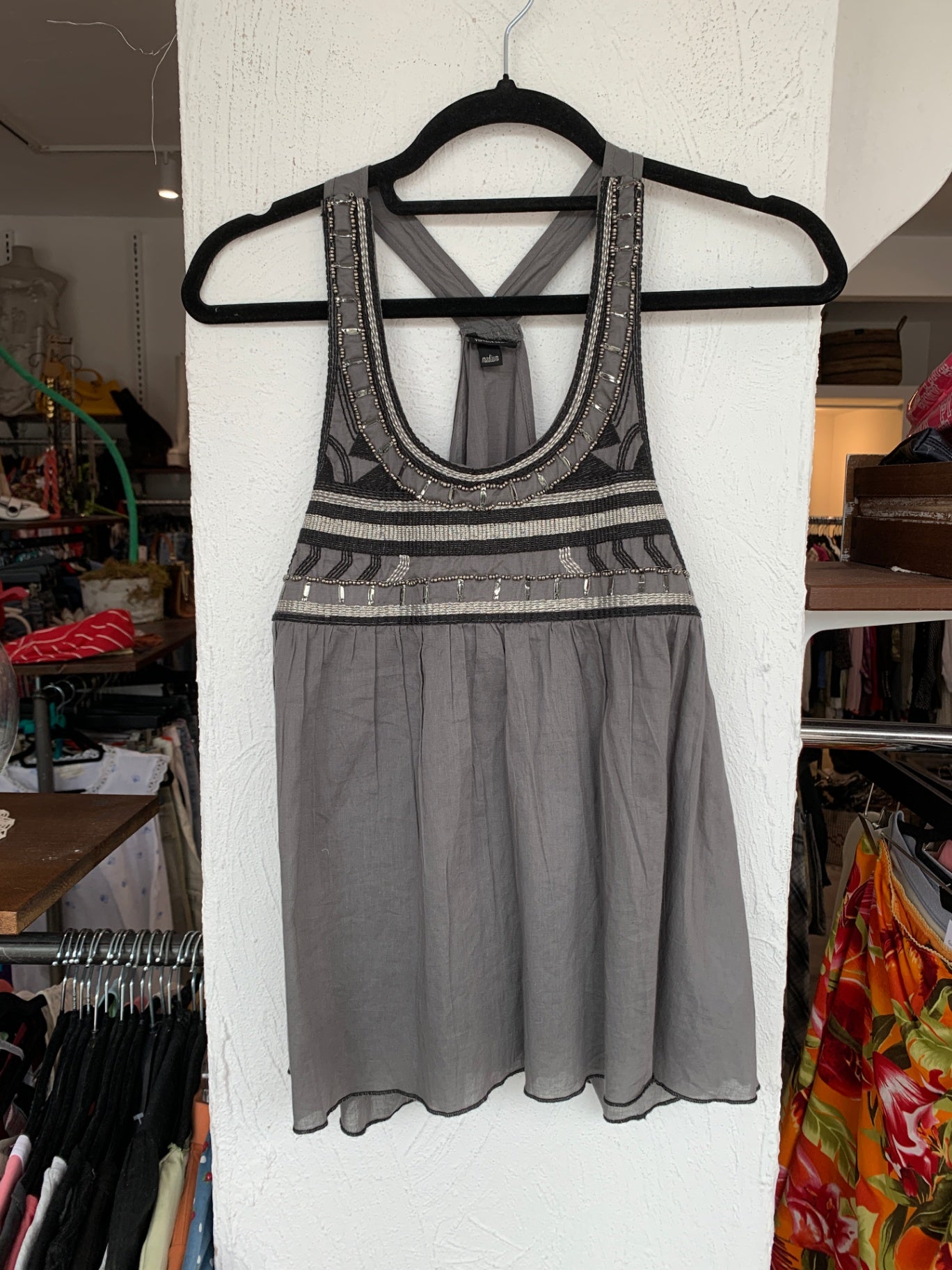 Eight2nine Top M Grau