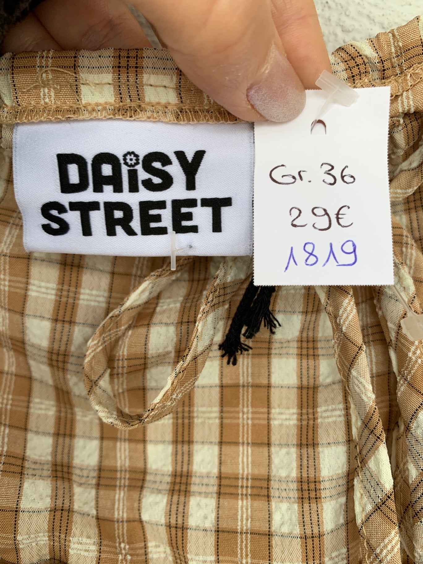 Daisy Street Maxirock 36 Beige/Braun