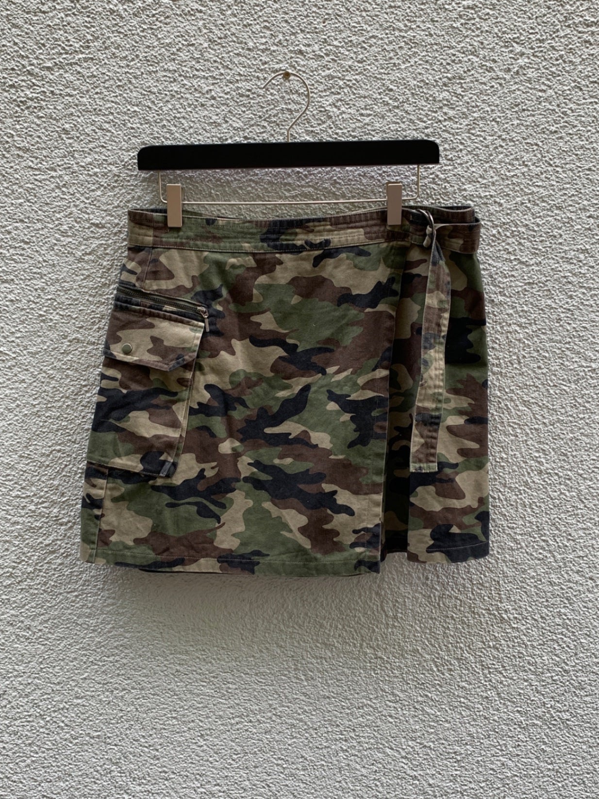 Rock 42 Grün, Braun, Schwarz, Camouflage