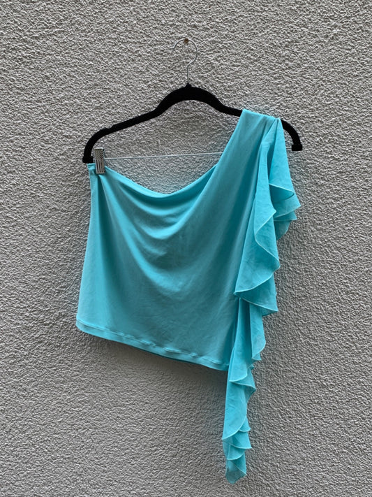 AFRA Asymmetrisches Oberteil 42 Hellblau