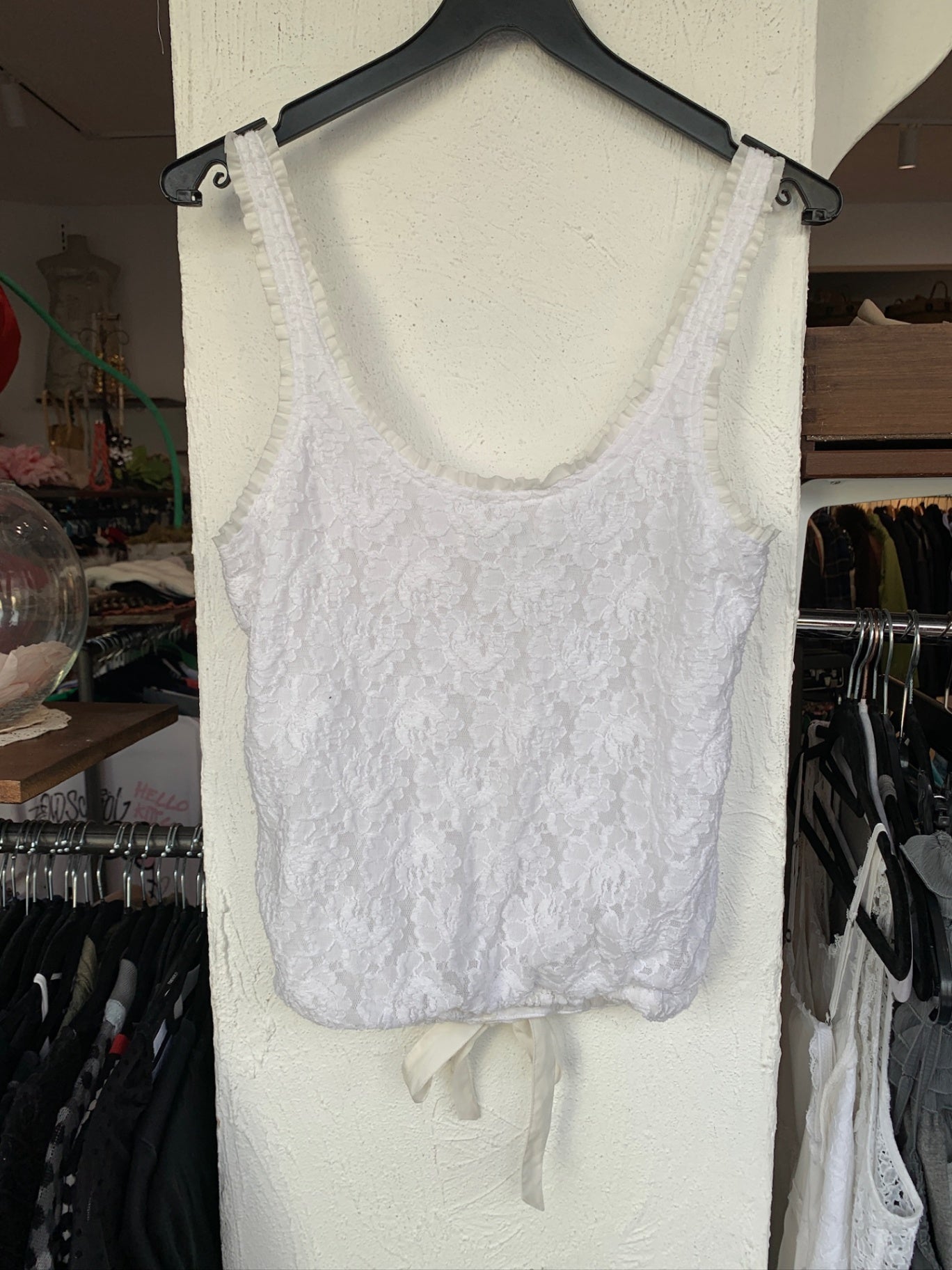 Abercrombie & Fitch Top Weiß S