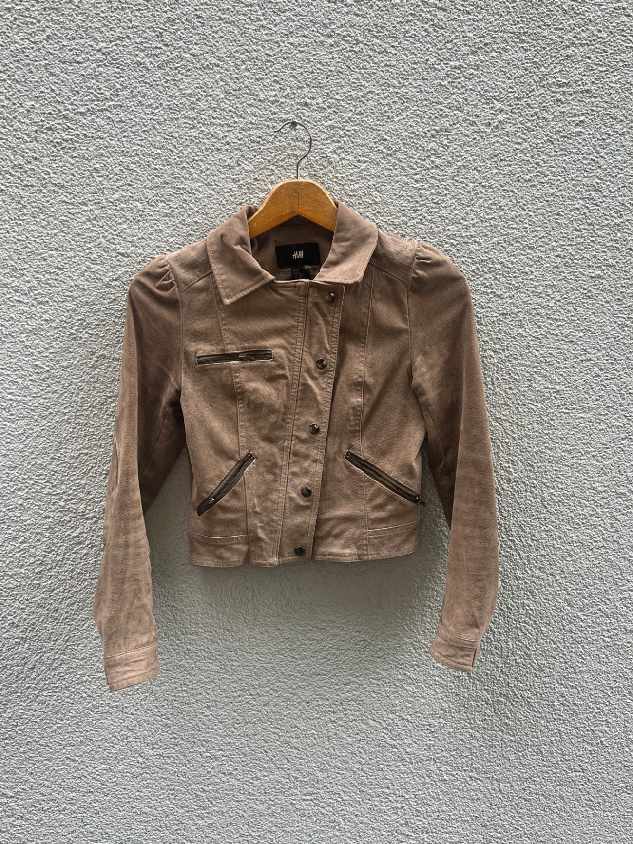 H&M Jacke 34 Beige