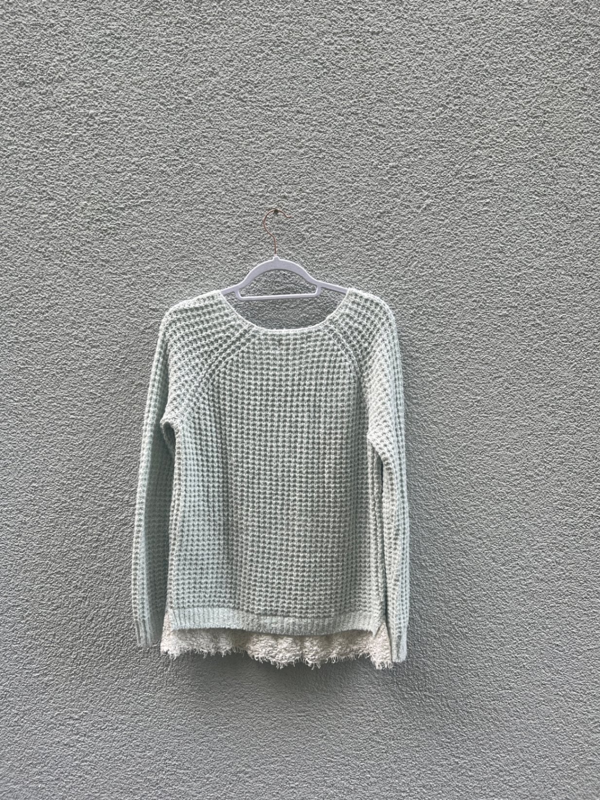 Hollister Pullover M Weiß