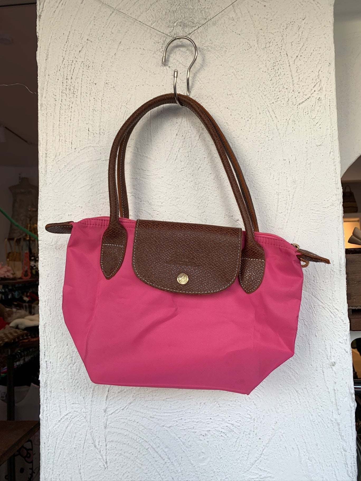 Longchamp France Tasche Pink