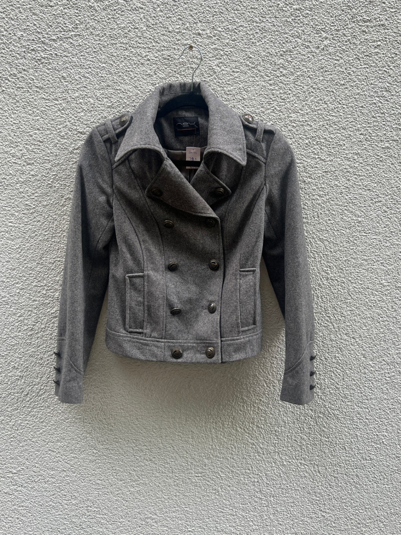 New Look Jacke 34 Grau