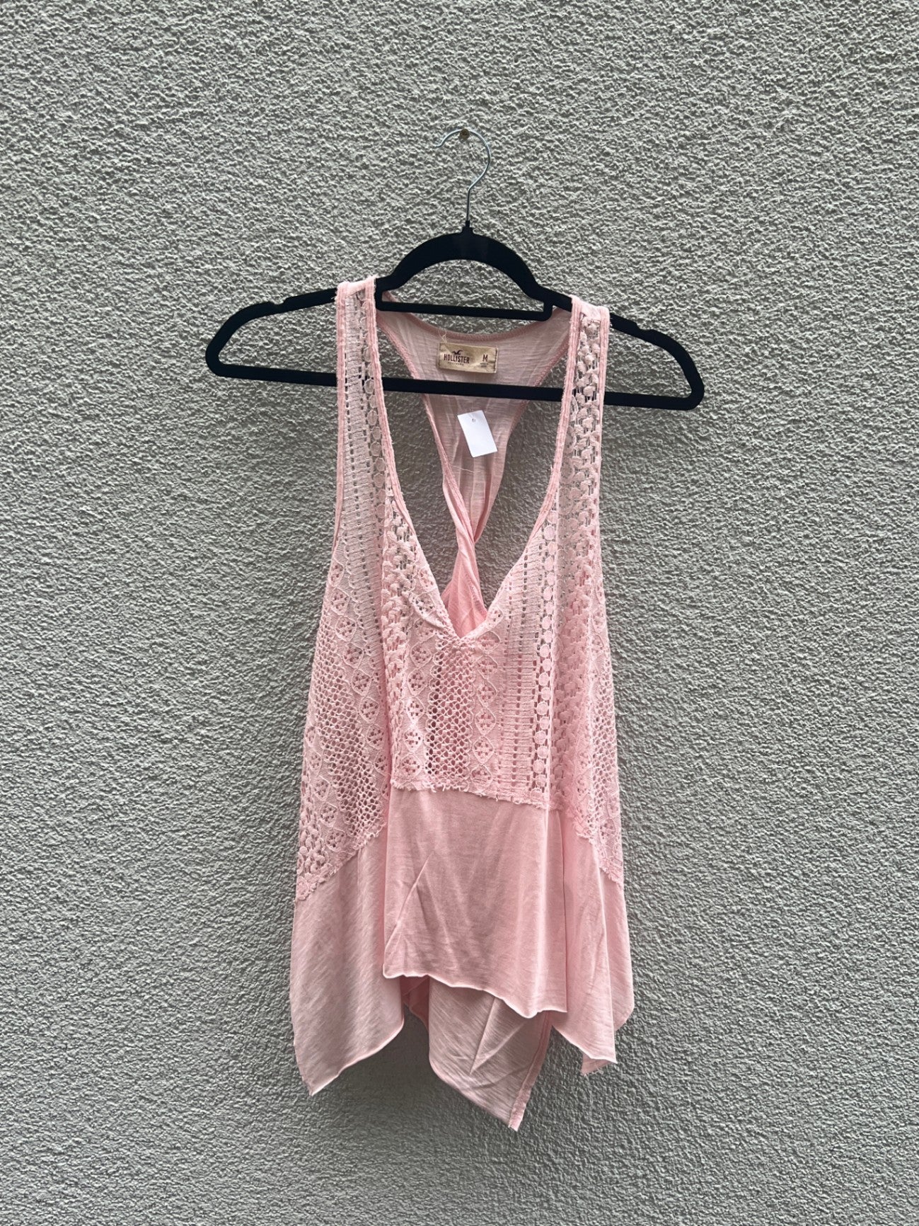 Hollister Ärmelloses Oberteil M Rosa