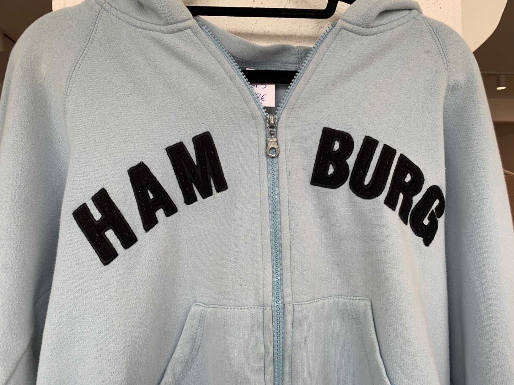 Maxim Hoodie S Hellblau