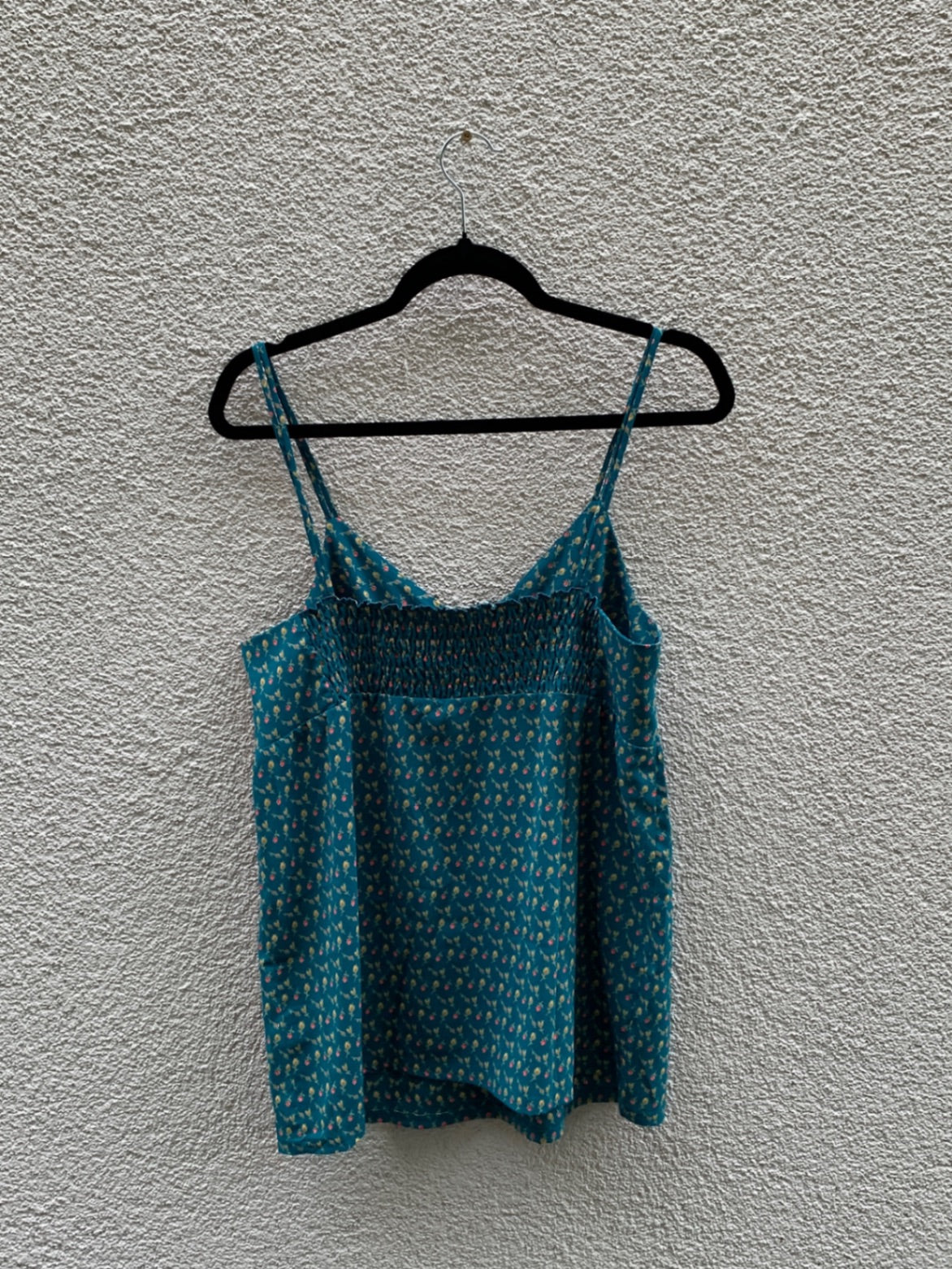 H&M Top 38 Blau mit Blumen