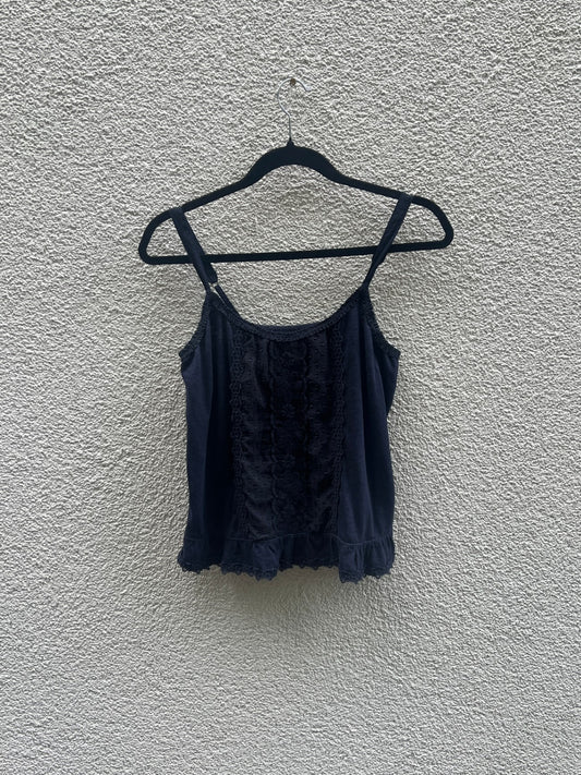 Hollister Ärmelloses Oberteil L Dunkelblau