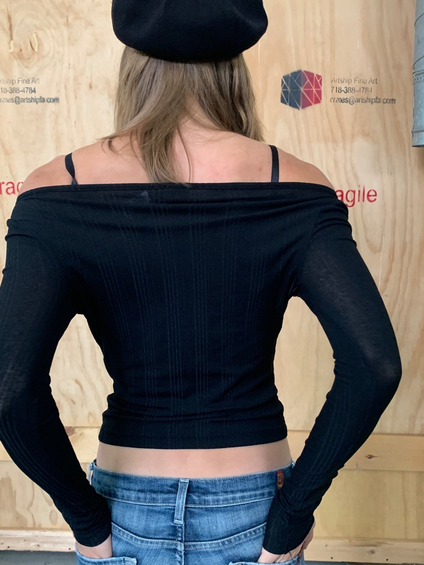 Collusion Oberteil S Schwarz