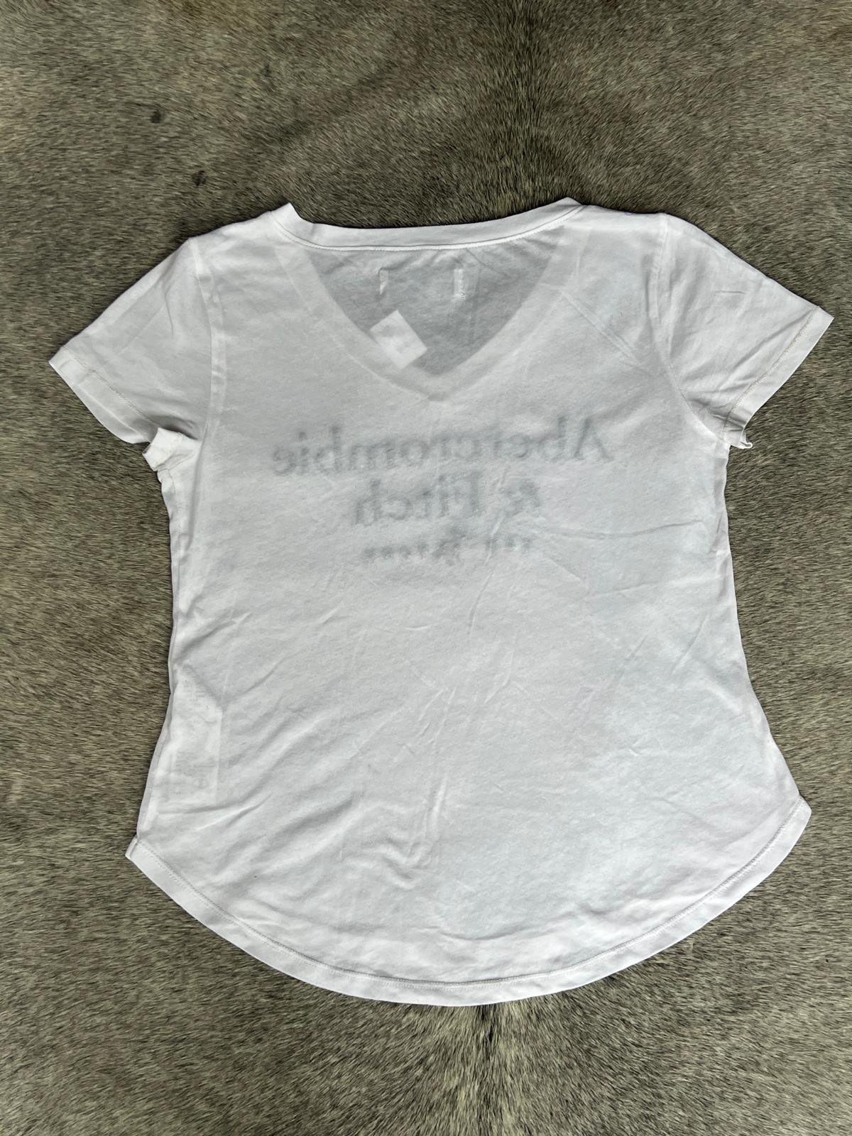 Abercrombie & Fitch T-Shirt XS Weiß