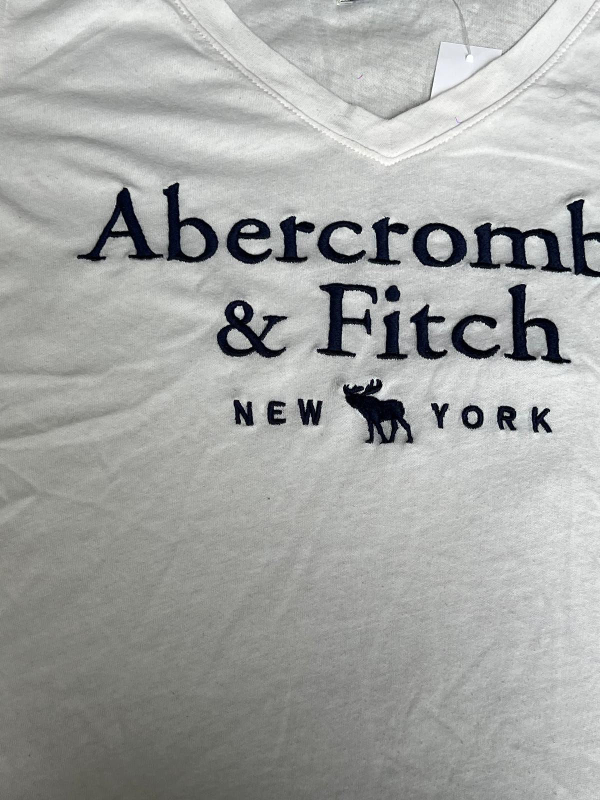 Abercrombie & Fitch T-Shirt XS Weiß