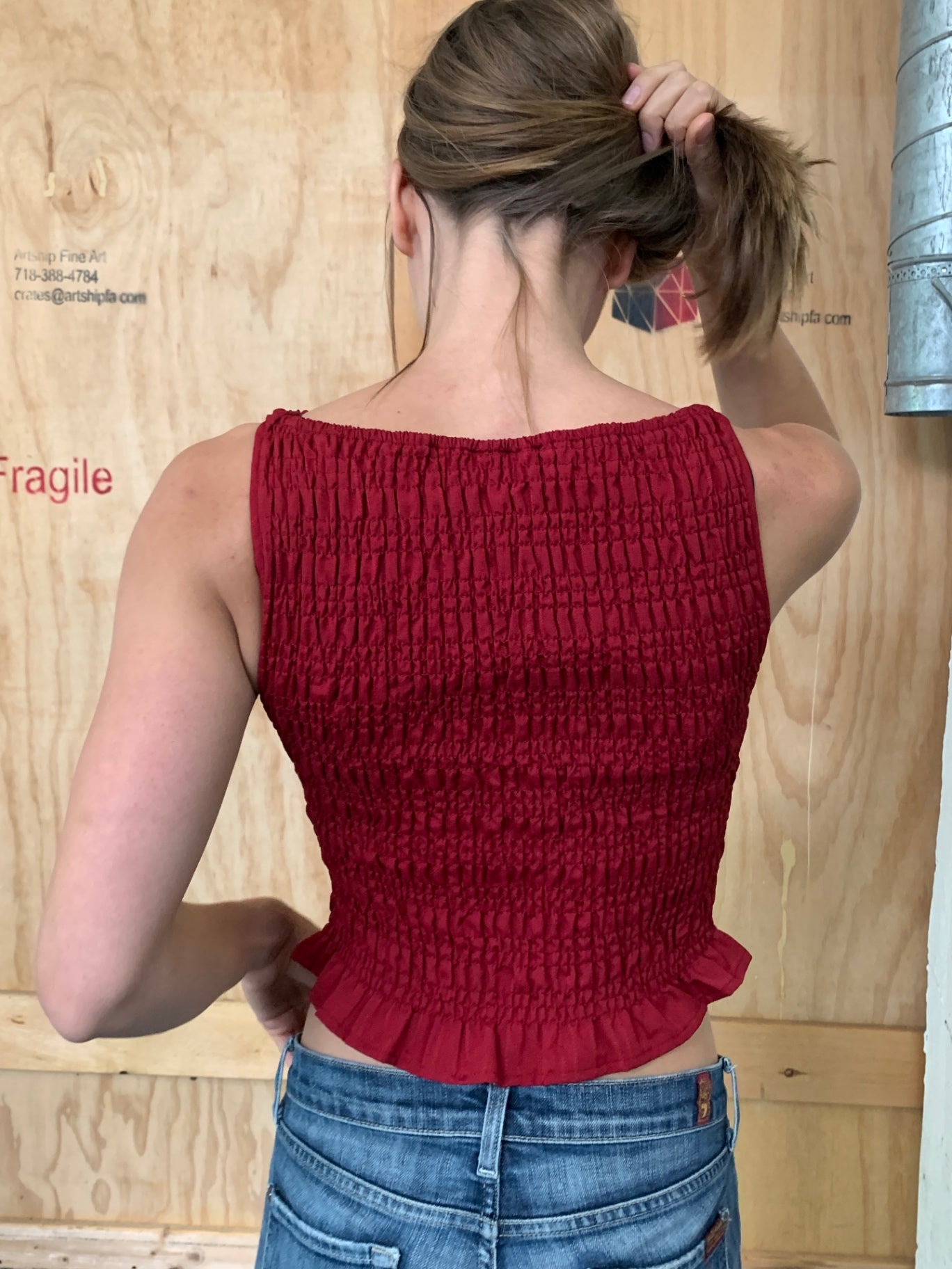 Daisy Street Top S Rot