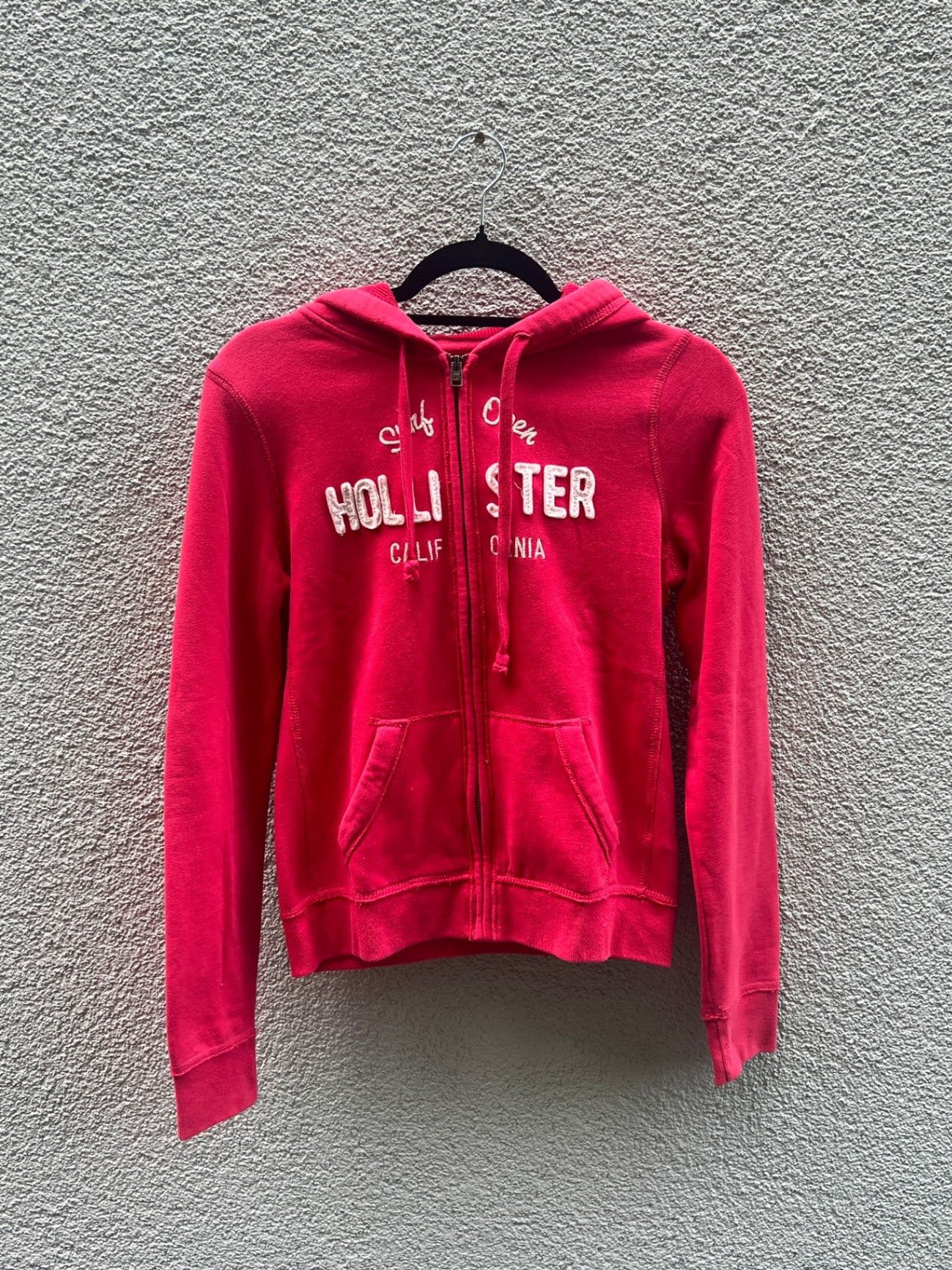 Hollister Hoodie M Rot