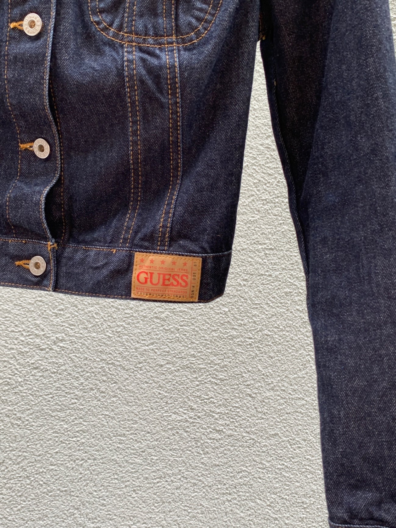 GUESS Jeansjacke XS Dunkelblau