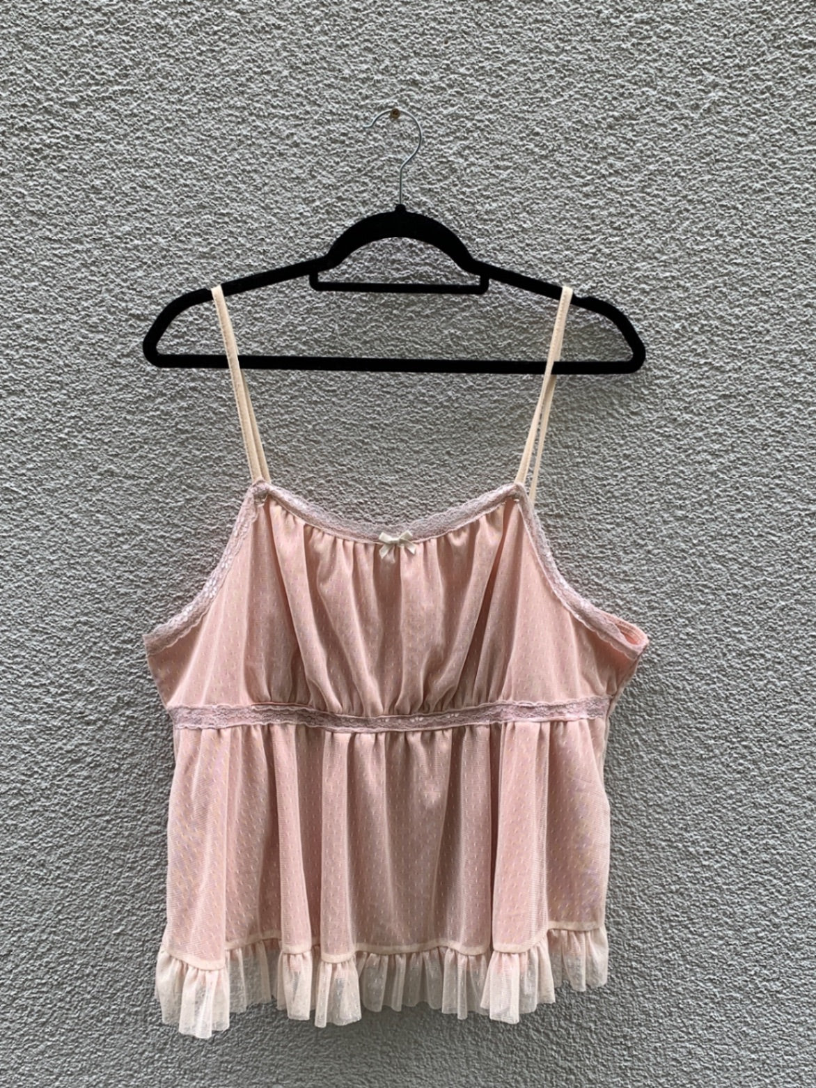 Spaghettiträger-Top 4XL Rosé