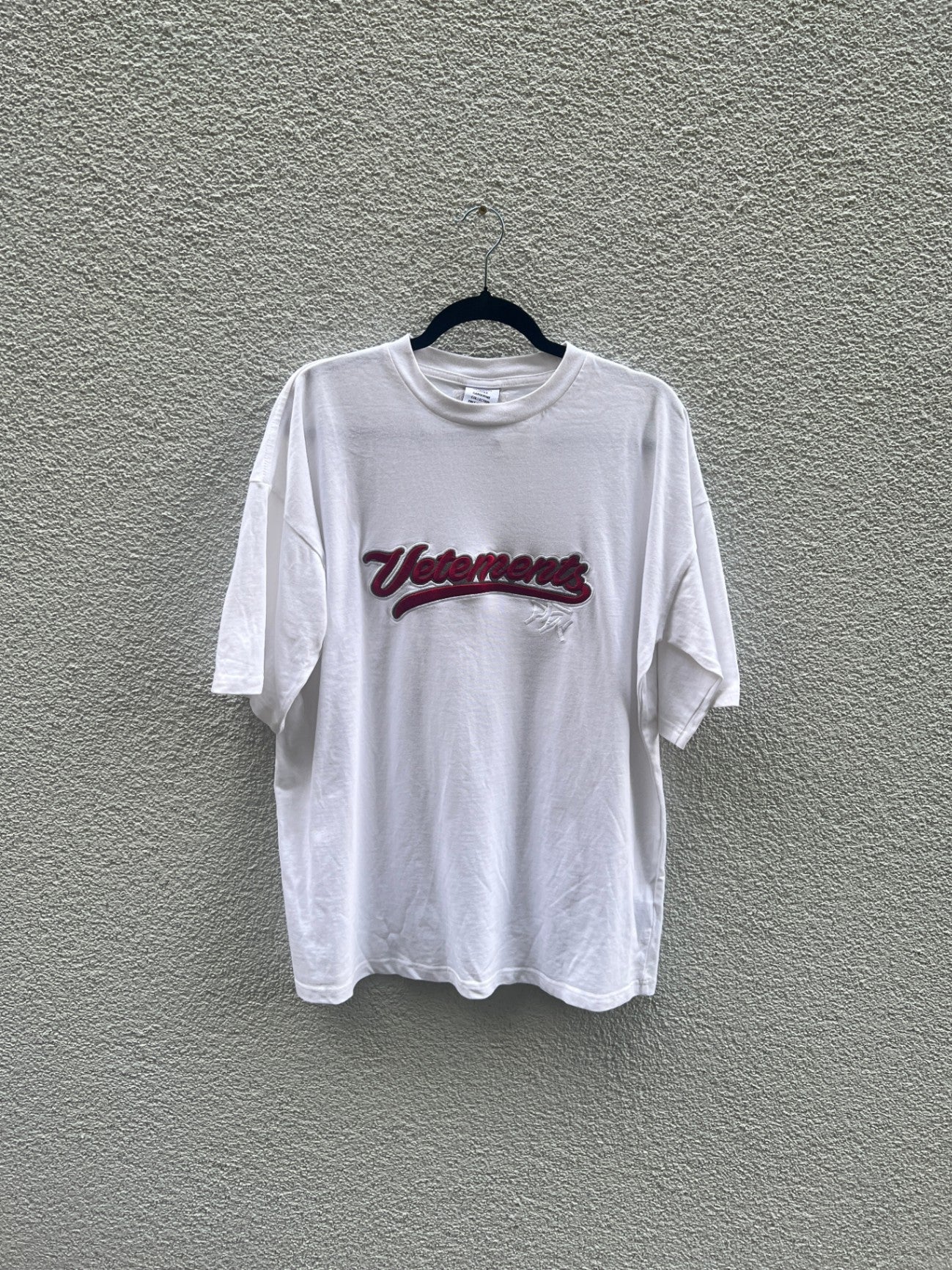 Vetements T-Shirt M Weiß