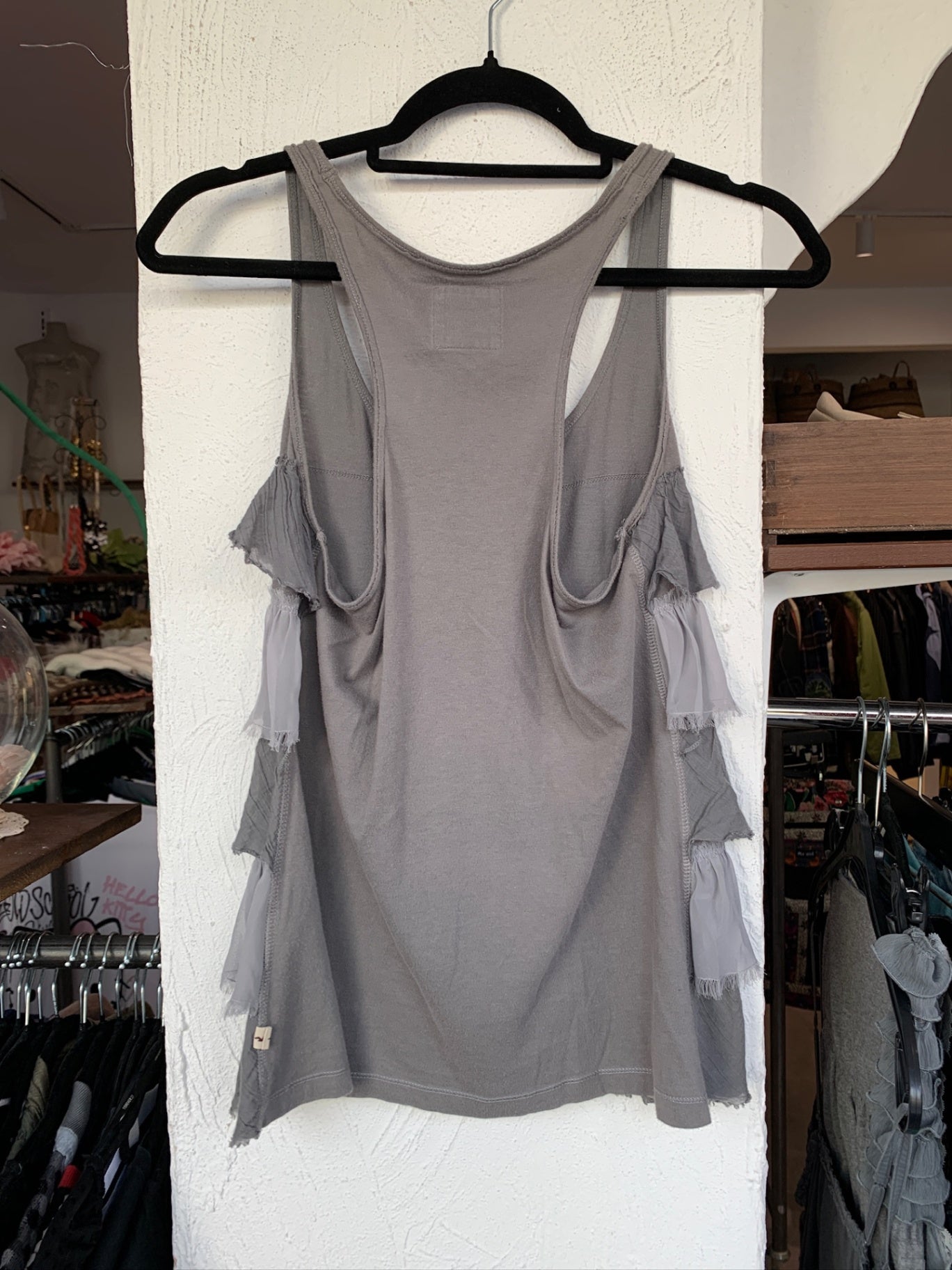 Hollister Top S Grau