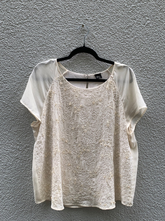 S. Oliver Bluse 44 Elfenbein