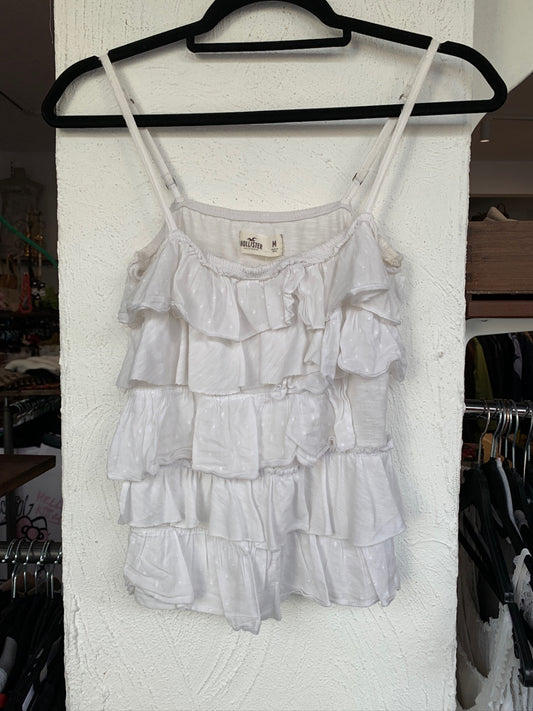 Hollister Top M Weiß
