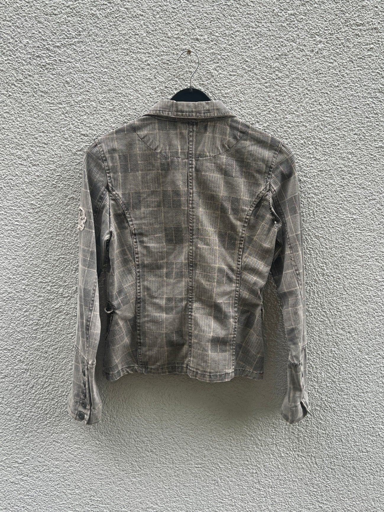 Eight2nine Blazer M Grau mit Checkmuster