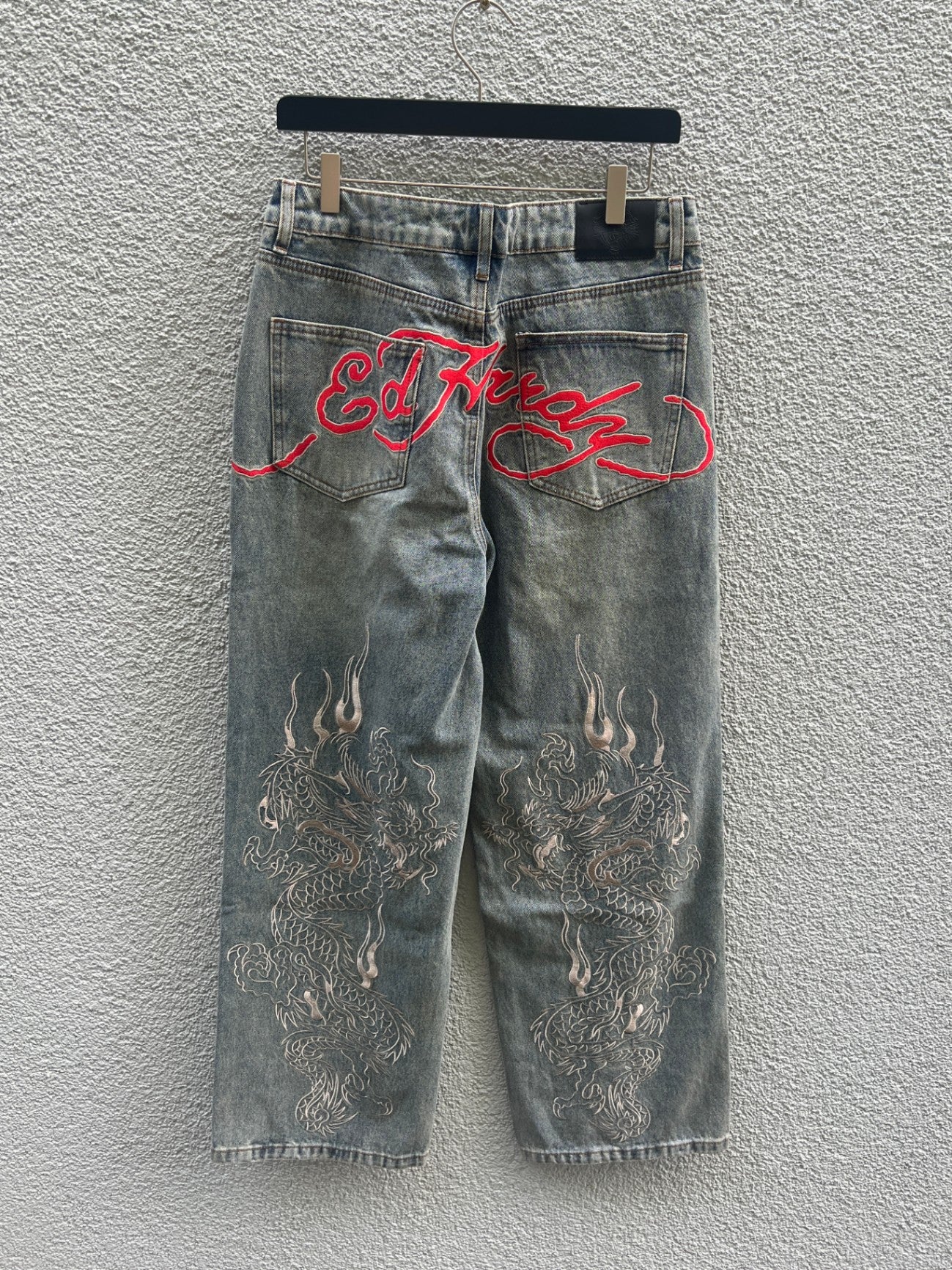Ed Hardy x Urban Outfitters Jeans S Hellblau