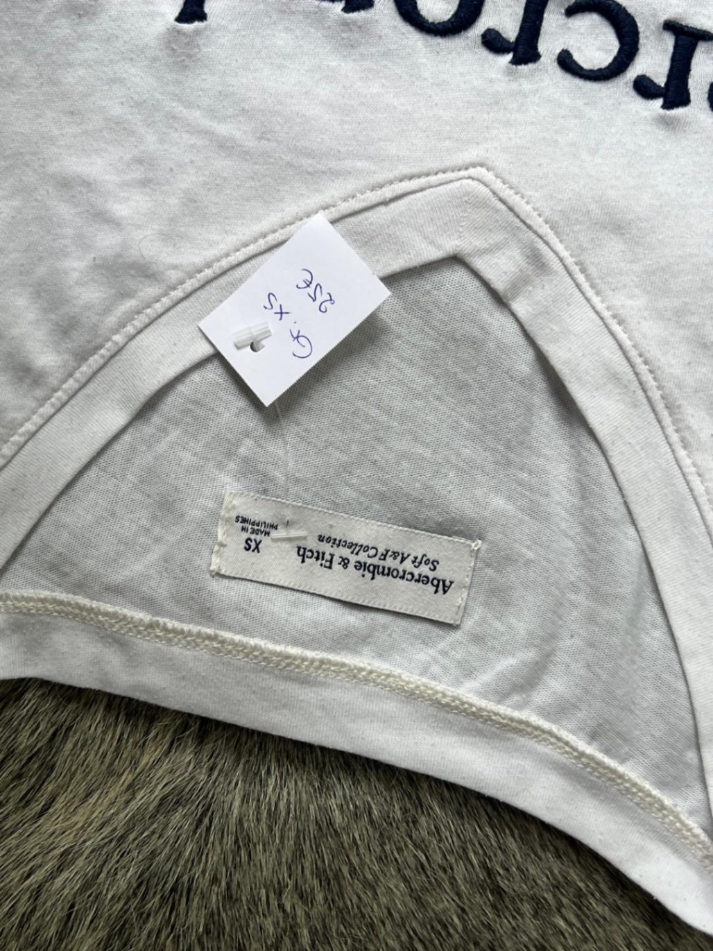 Abercrombie & Fitch T-Shirt XS Weiß