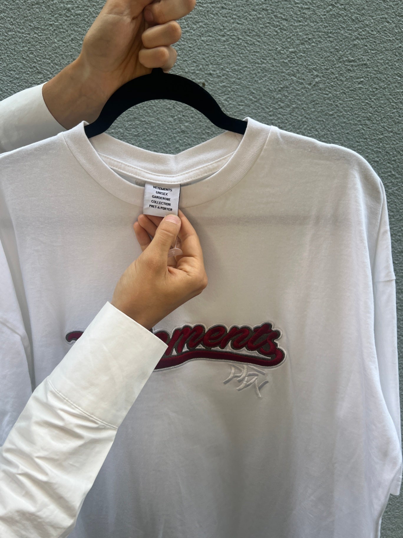 Vetements T-Shirt M Weiß