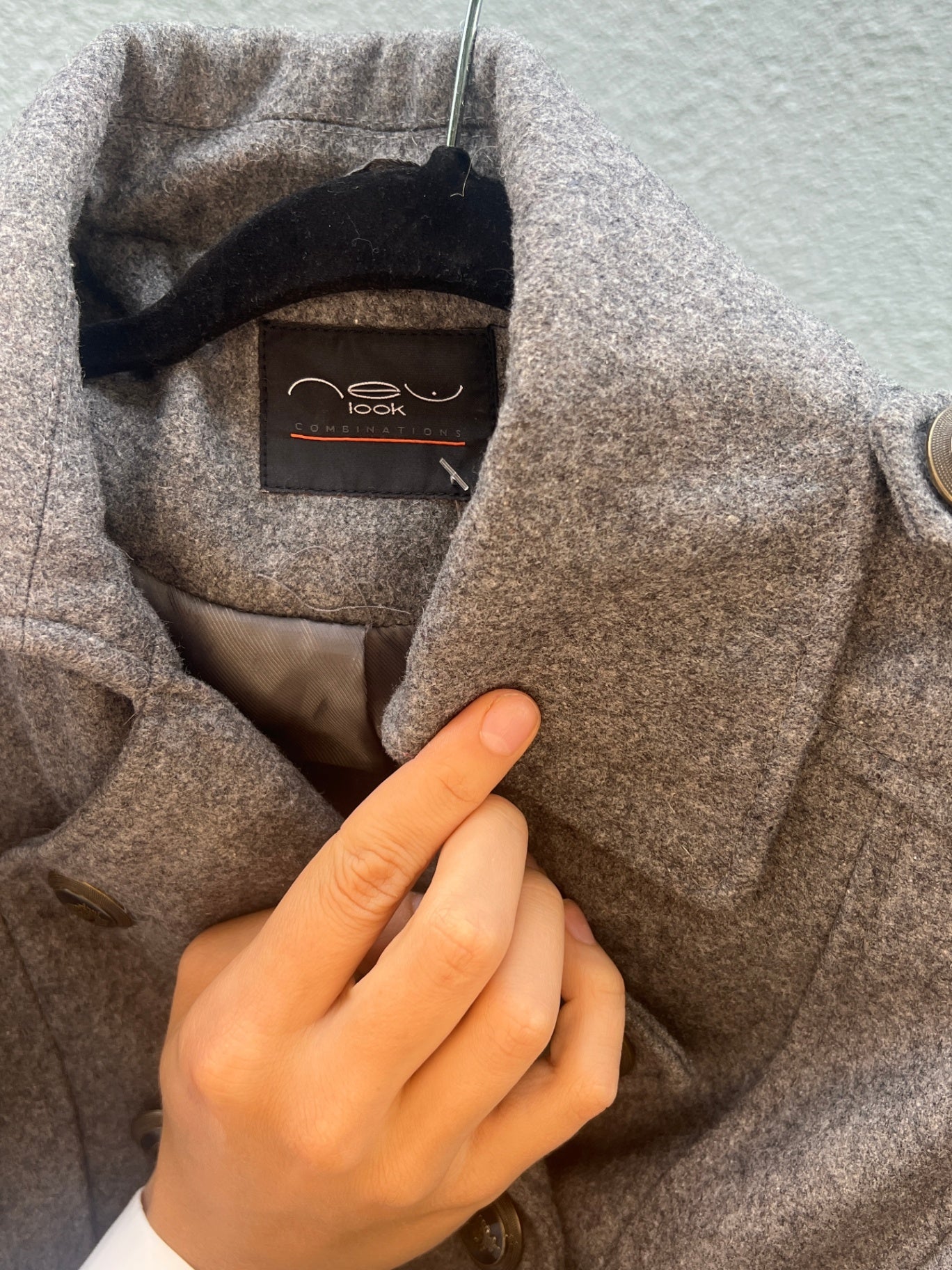 New Look Jacke 34 Grau